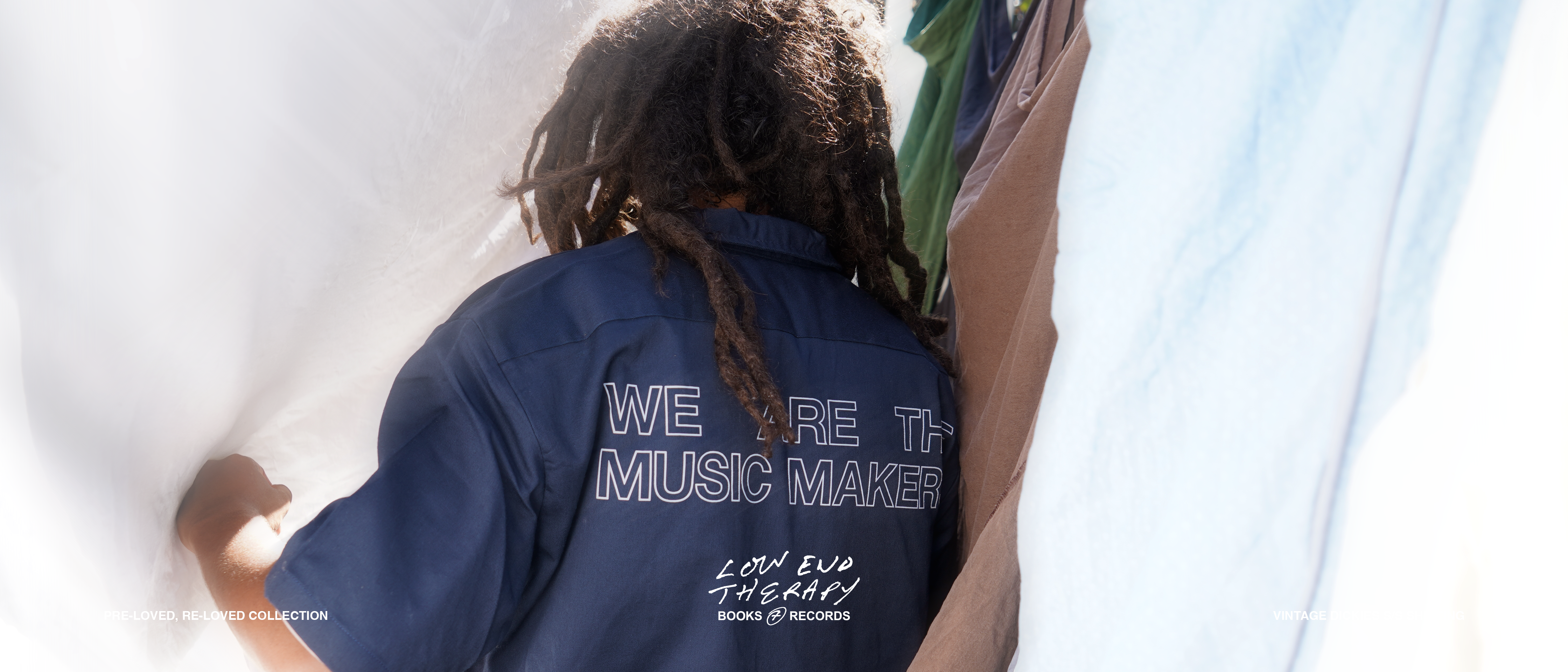 "Pre-Loved, Re-Loved" We are the Music Makers Collection —  Low End Therapy