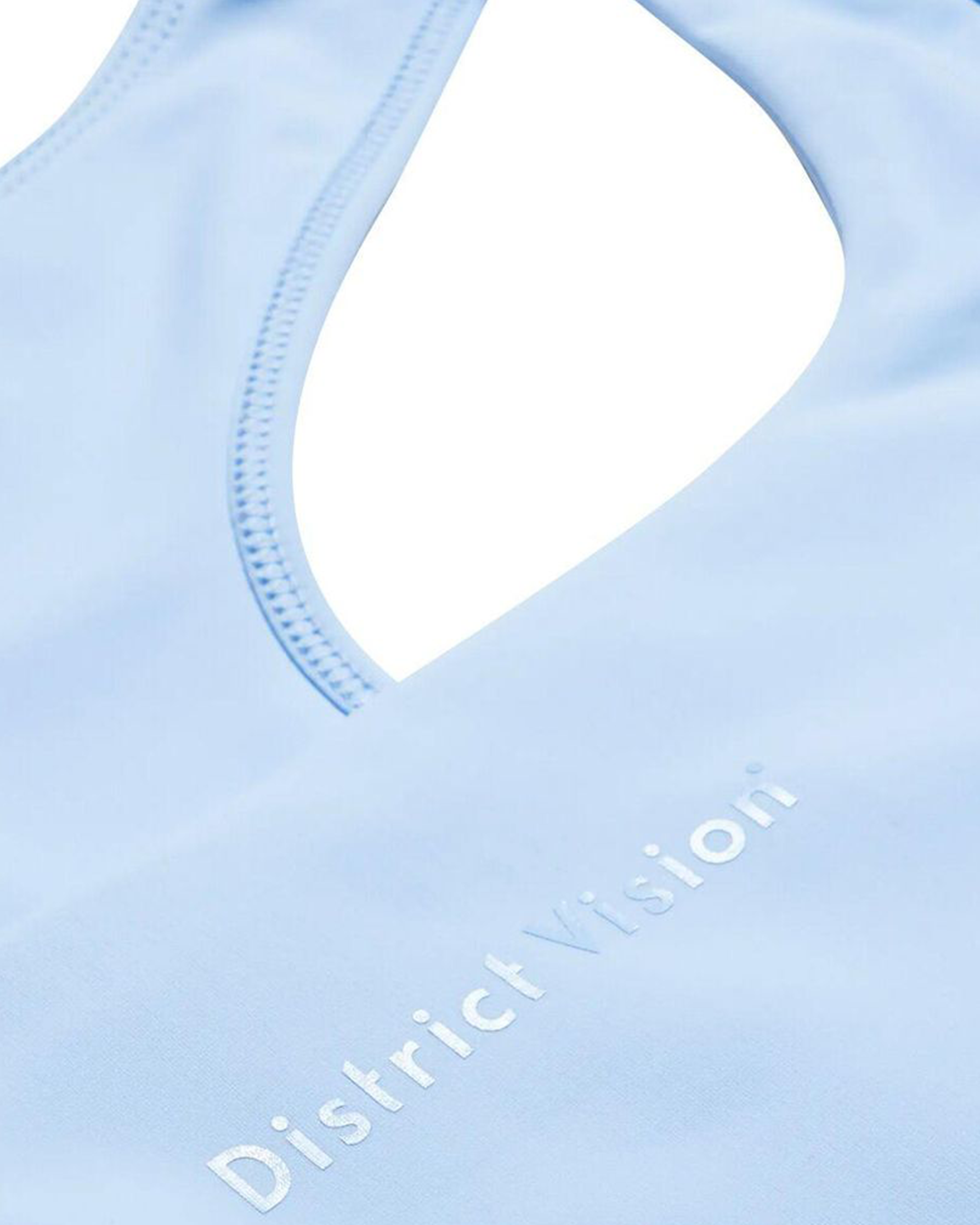 Twin Layer Recycled Medium Support Bra - Cerulean