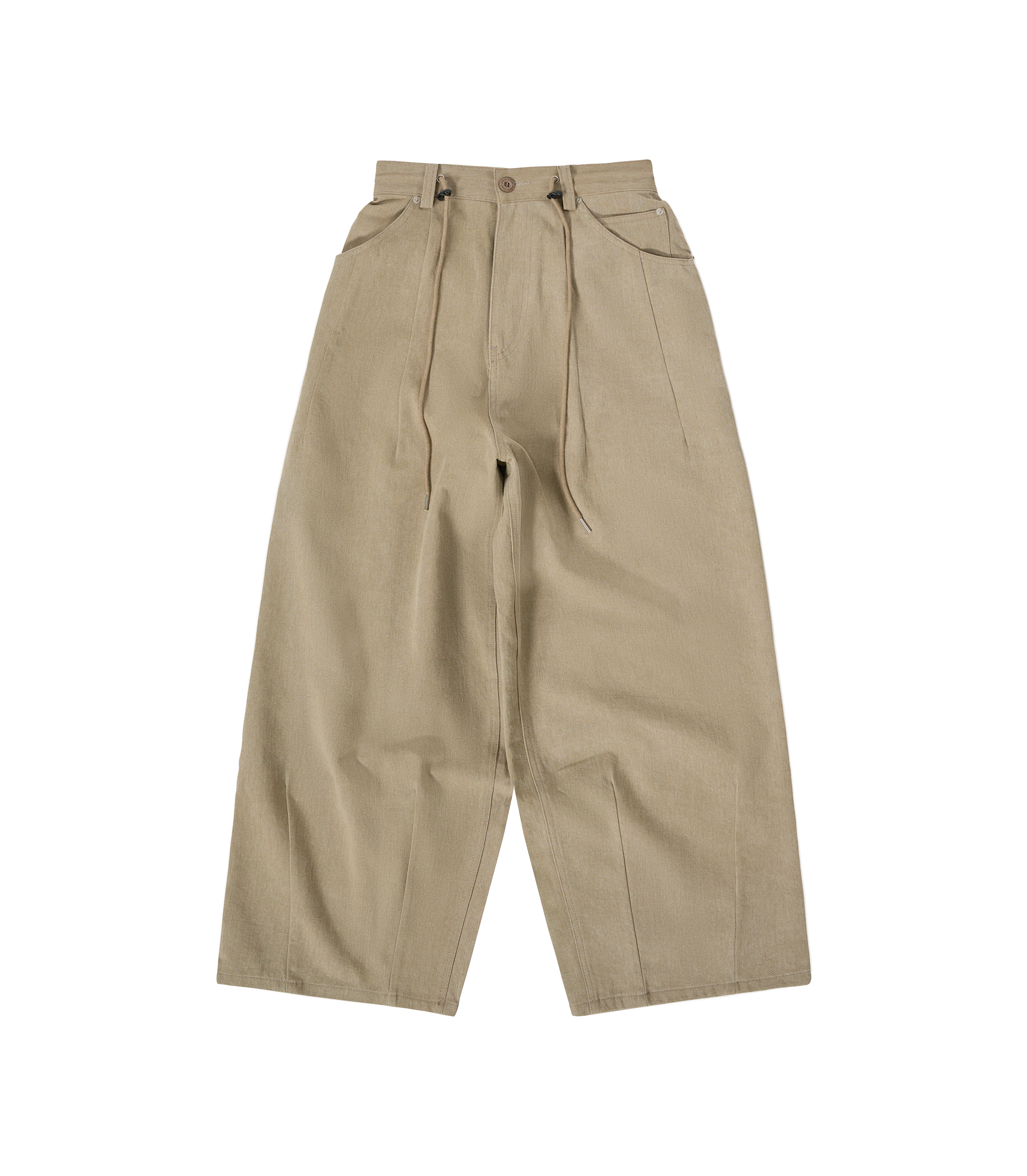 Double Dart Denim Jeans - Brown