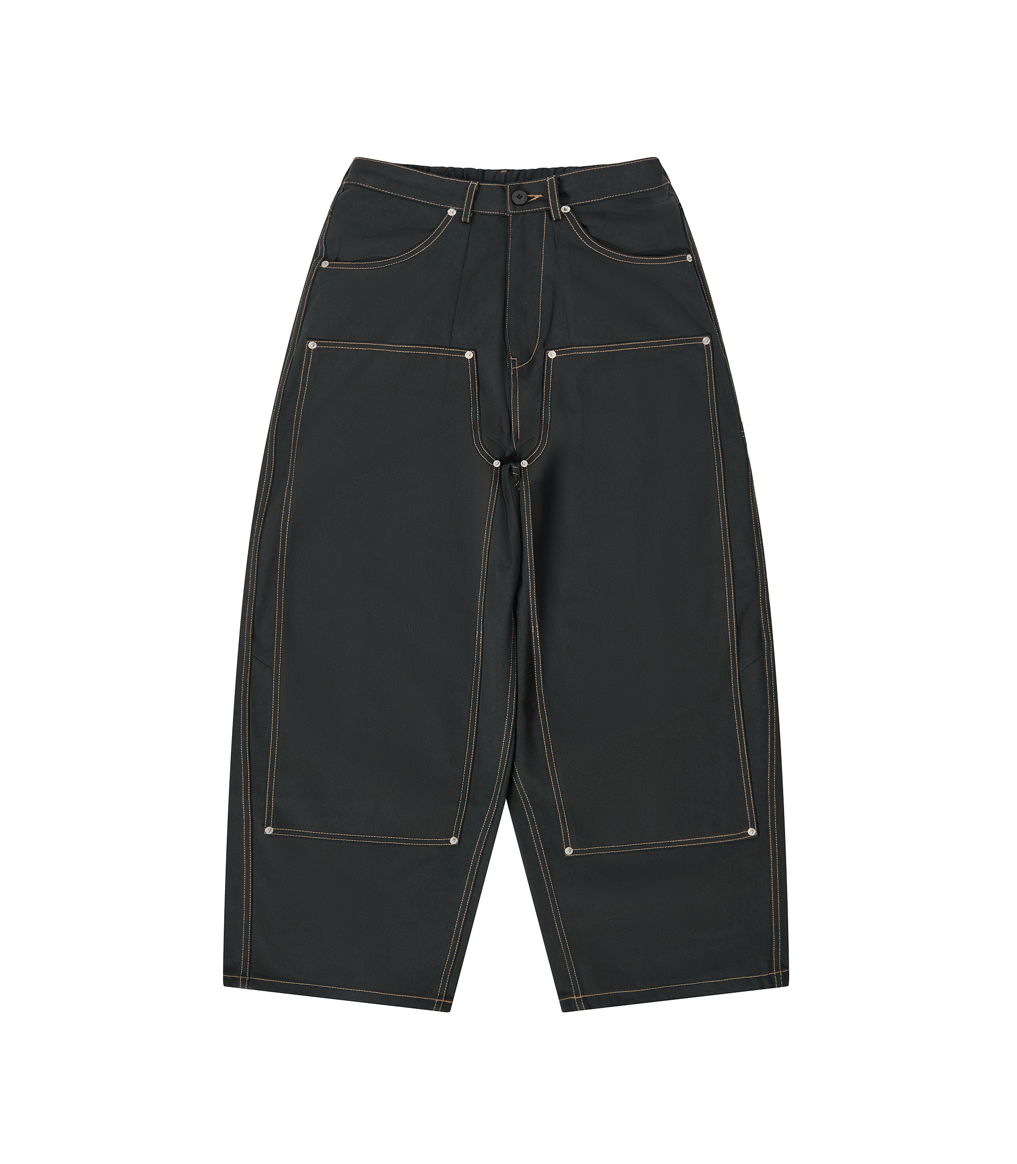 Carpenter Balloon Pants - Black