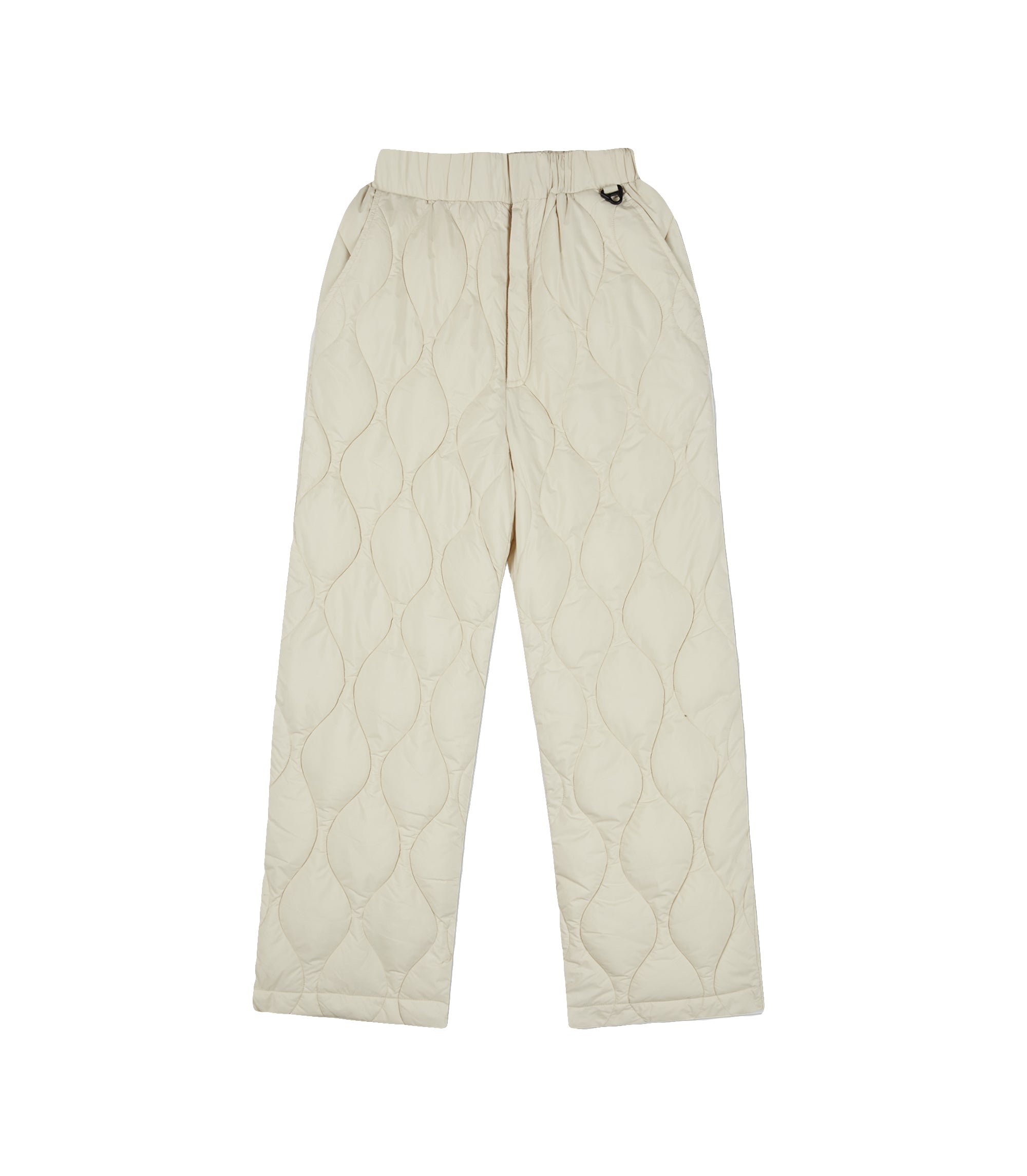 QUILTED PANT - BONE
