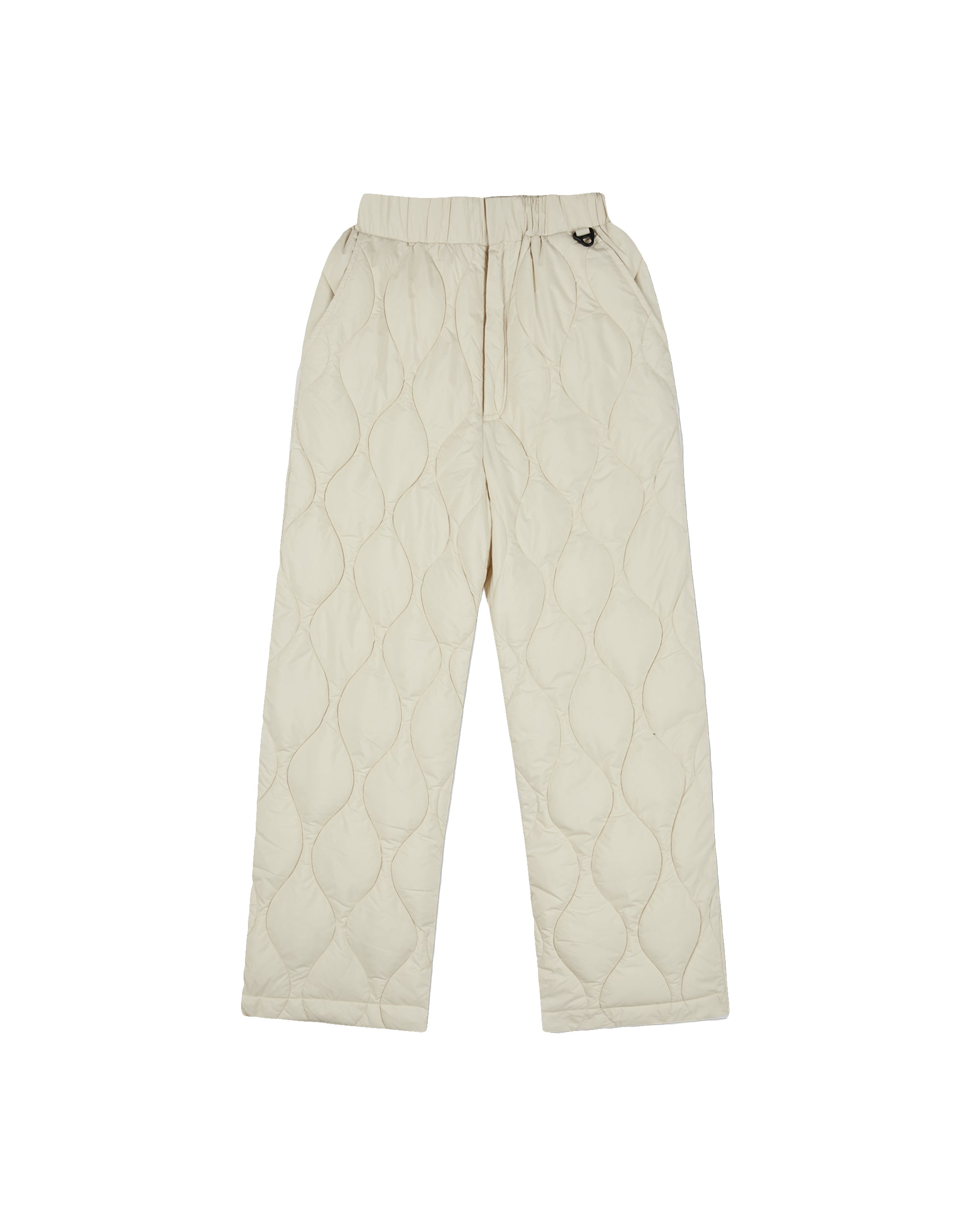 QUILTED PANT - BONE