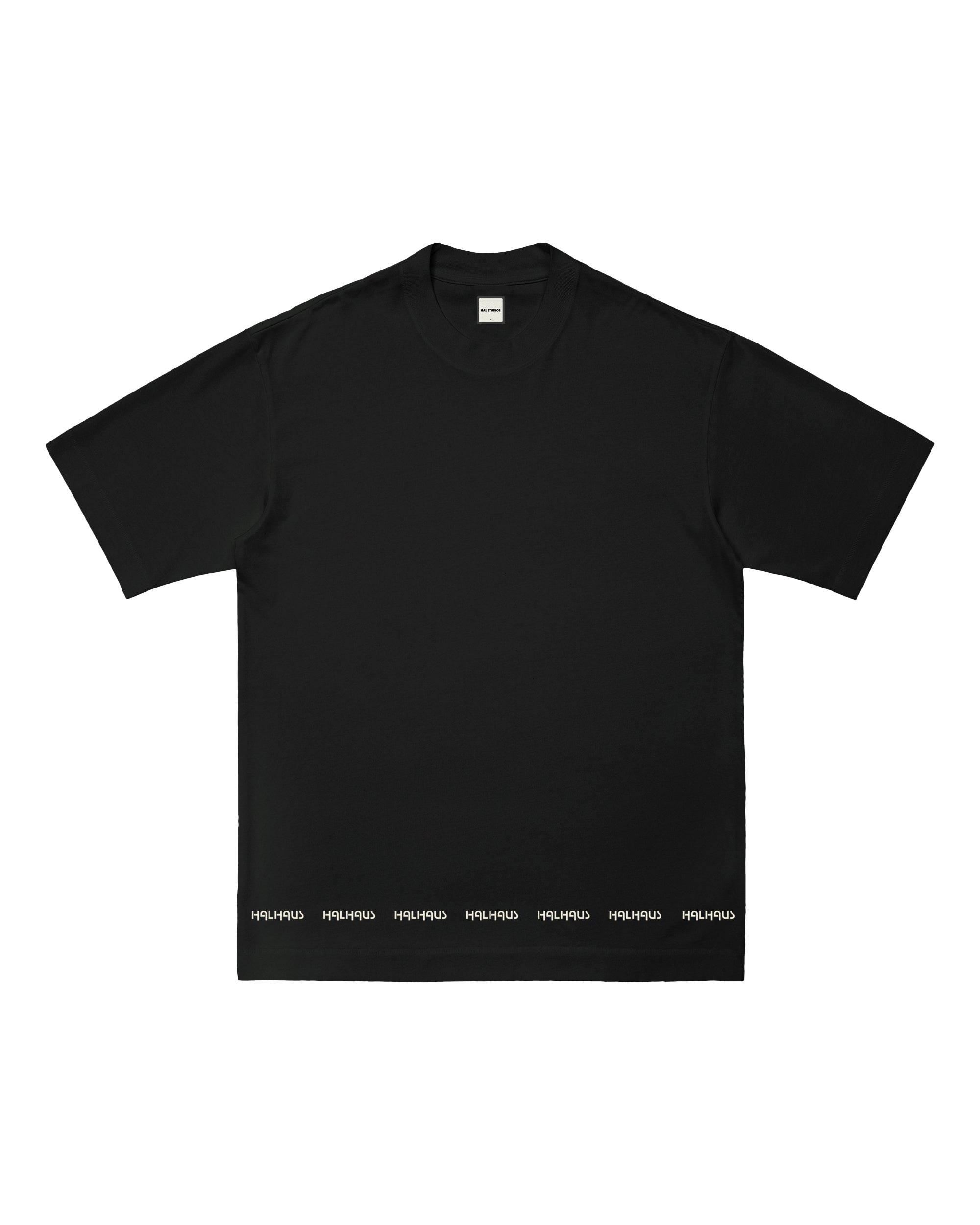 HALHAUS T-SHIRT - BLACK