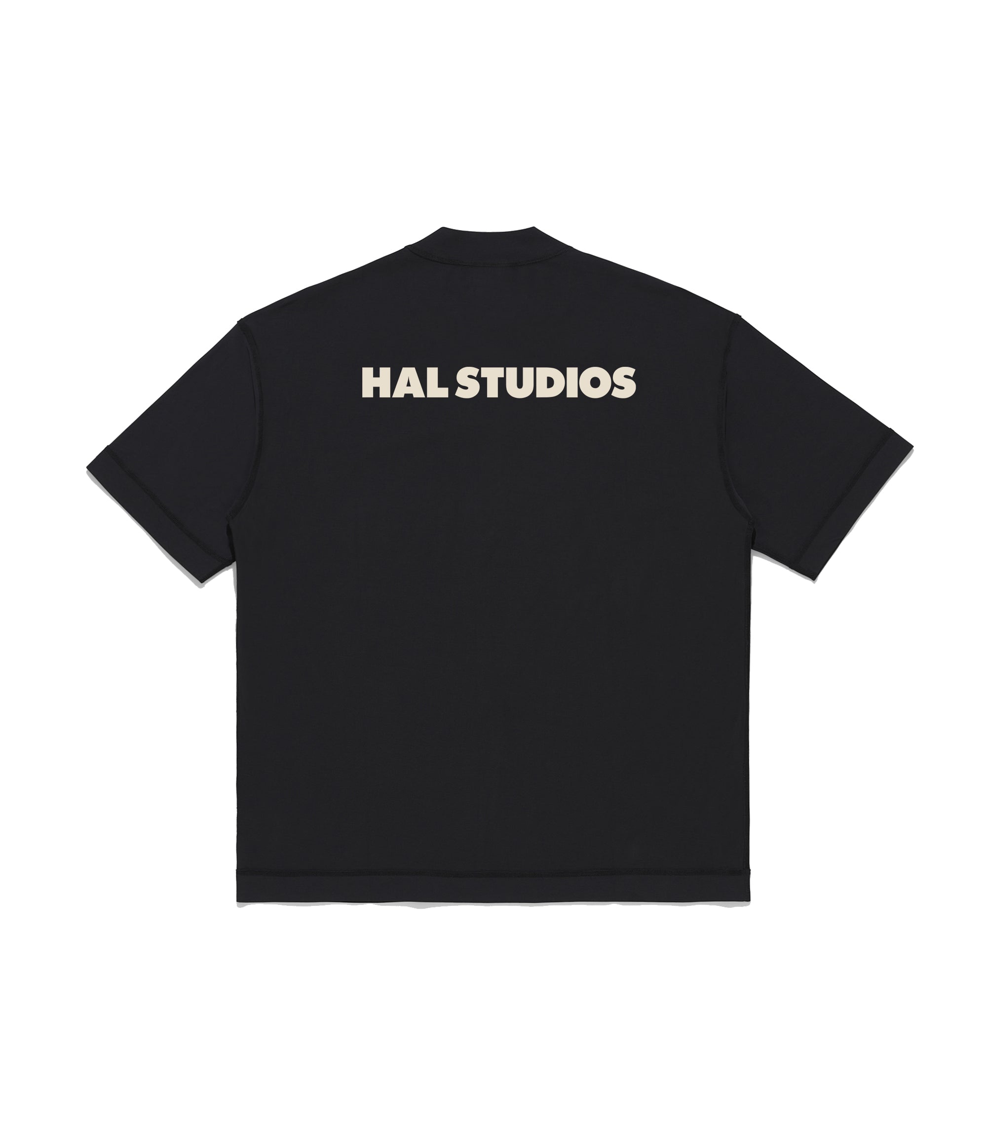 Inside-Out Uniform T-Shirt - Black