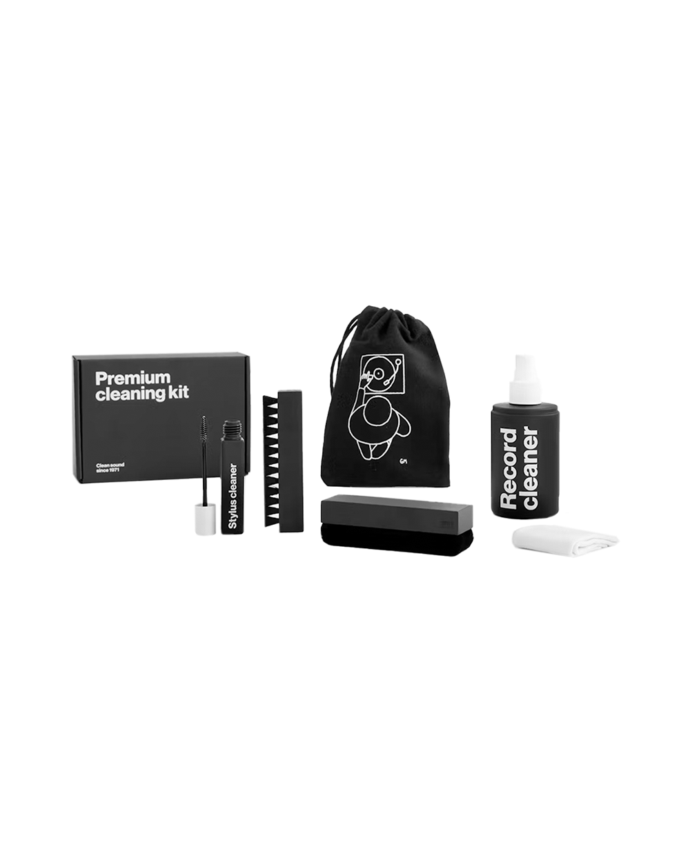 Premium Vinyl Cleaning Kit - Black / White