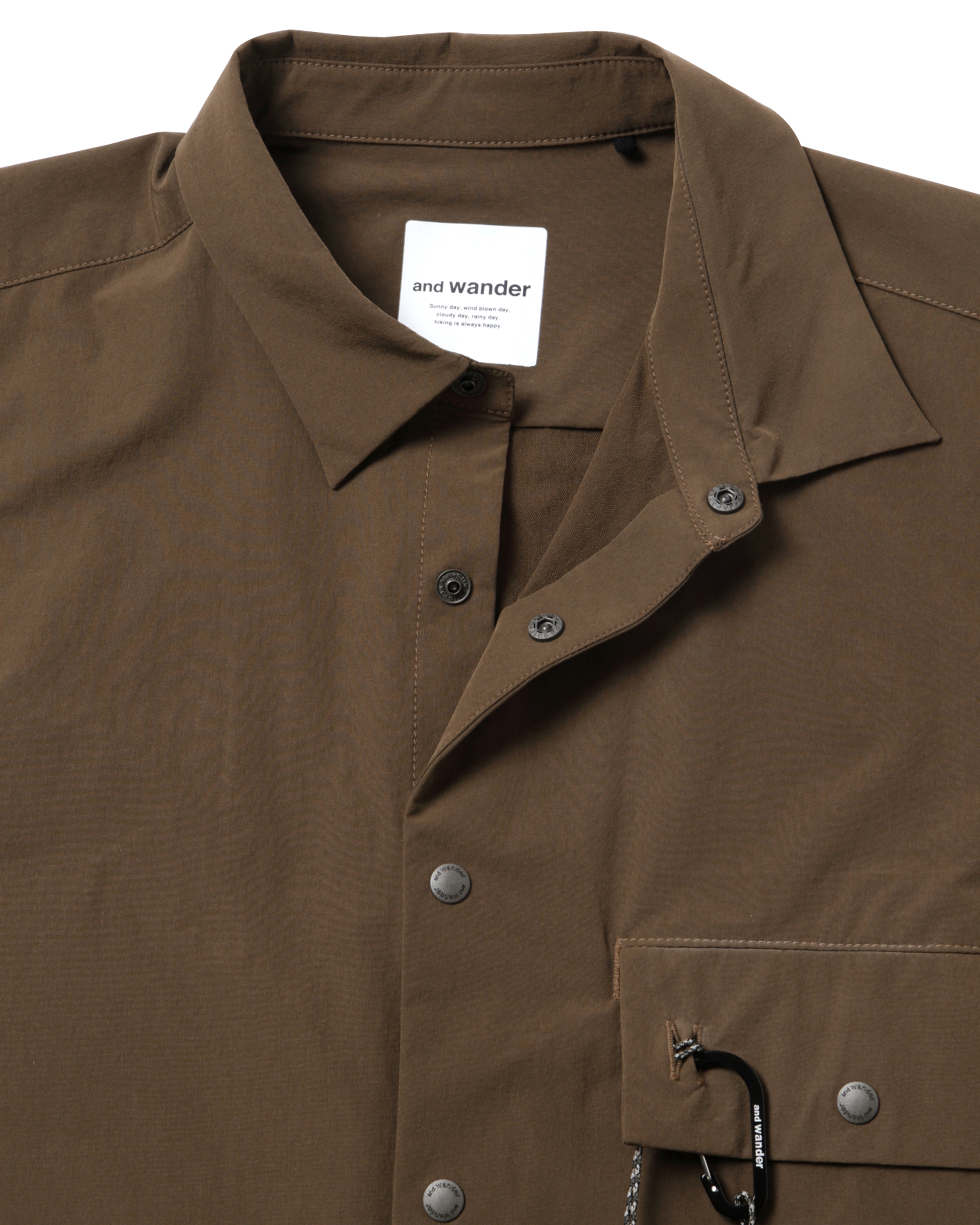 Light Weight Cloth Shirt - Brown
