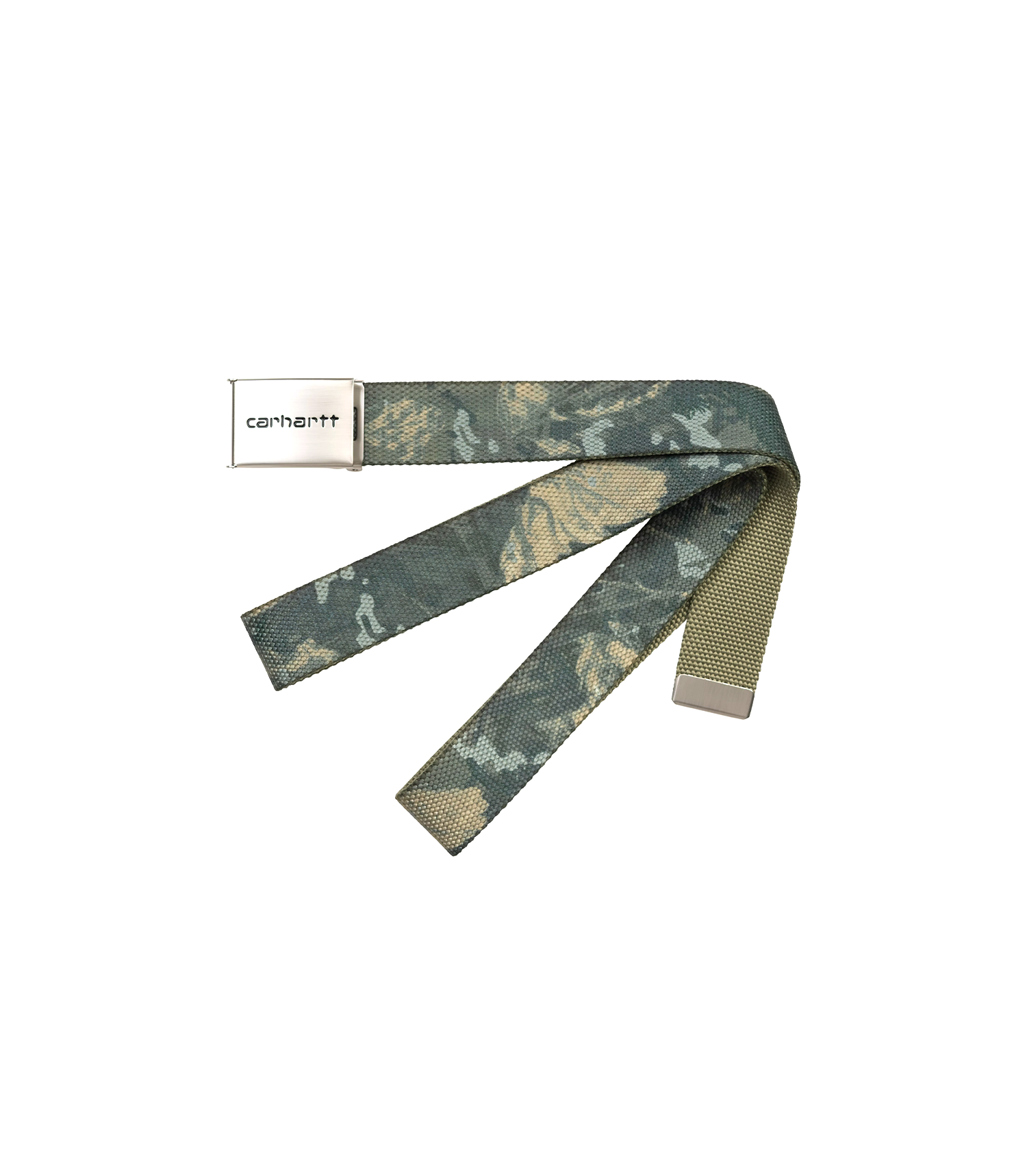 Clip Belt Chrome - Camo / Green