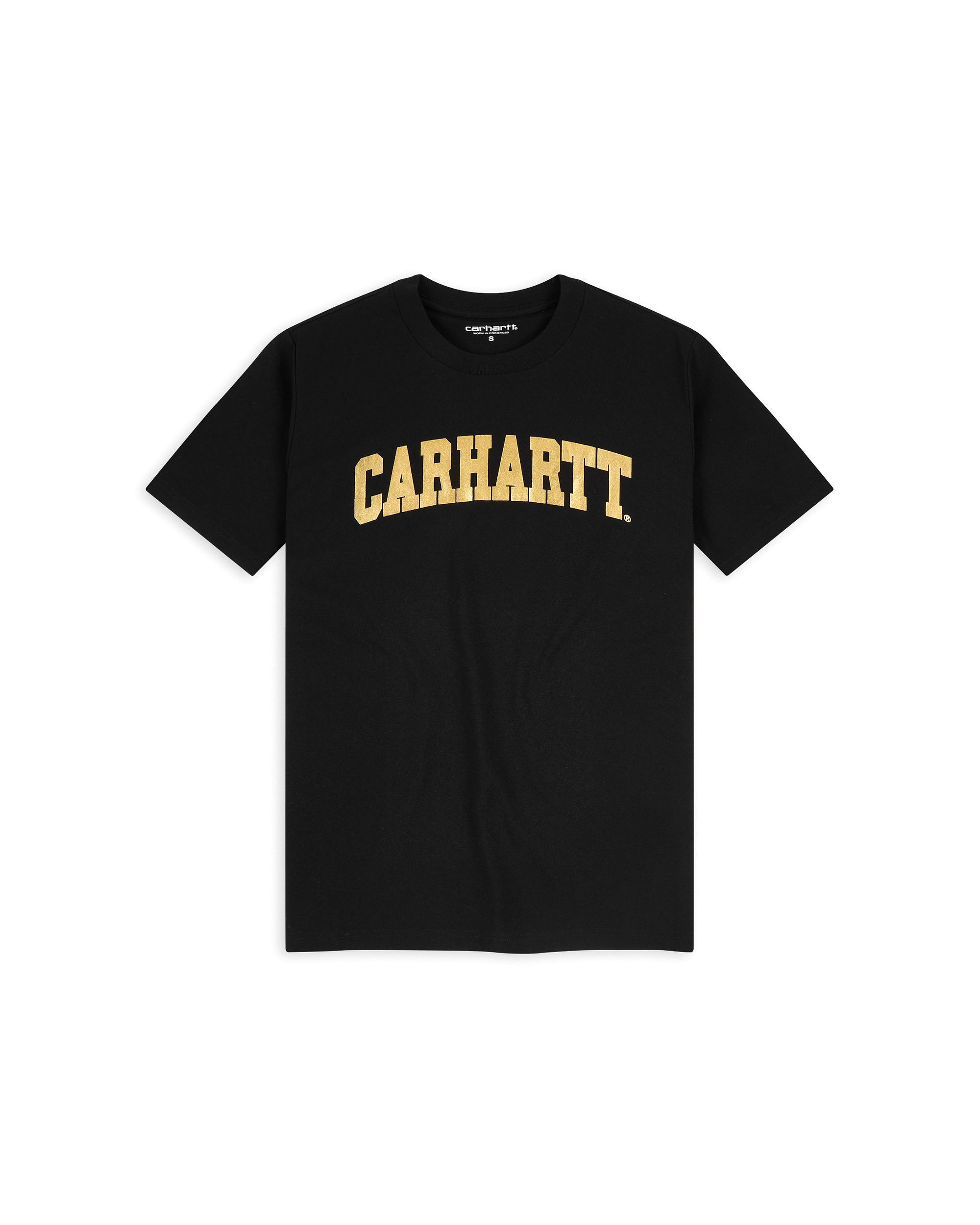 S/S University T-Shirt - Black / Gold