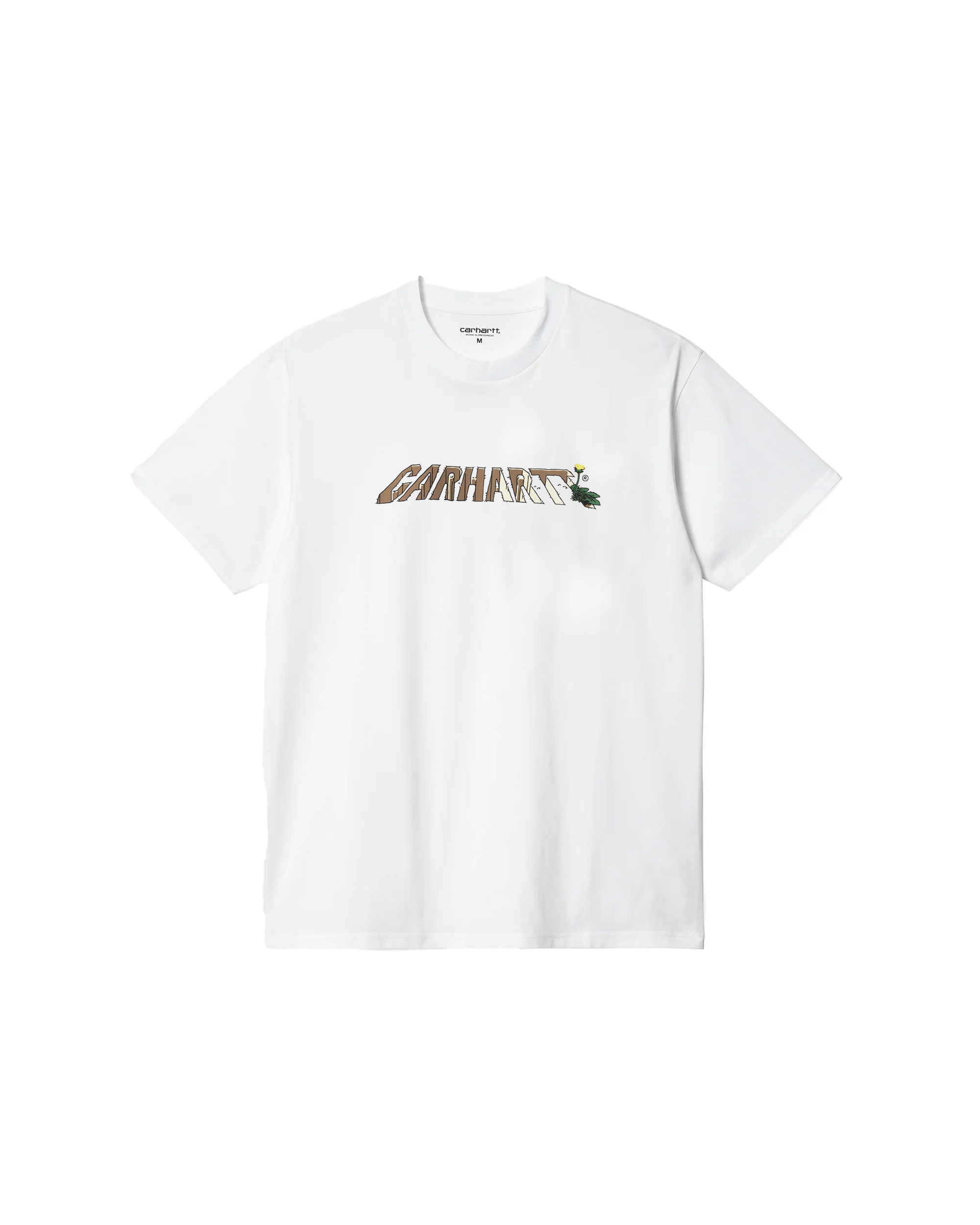 S/S Dandelion Script T-Shirt - White