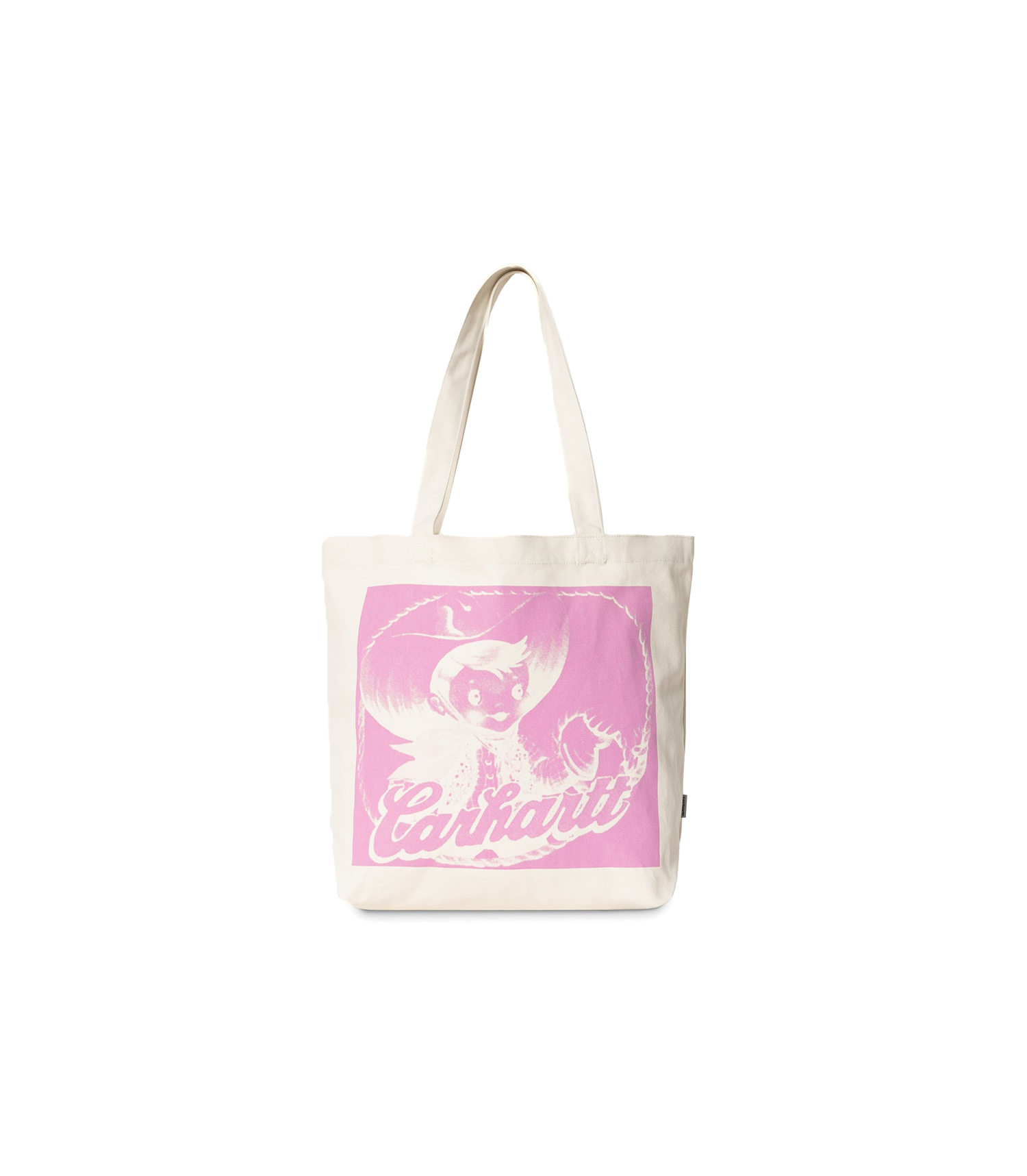 Canvas Graphic Tote - Buddy Print / Natural