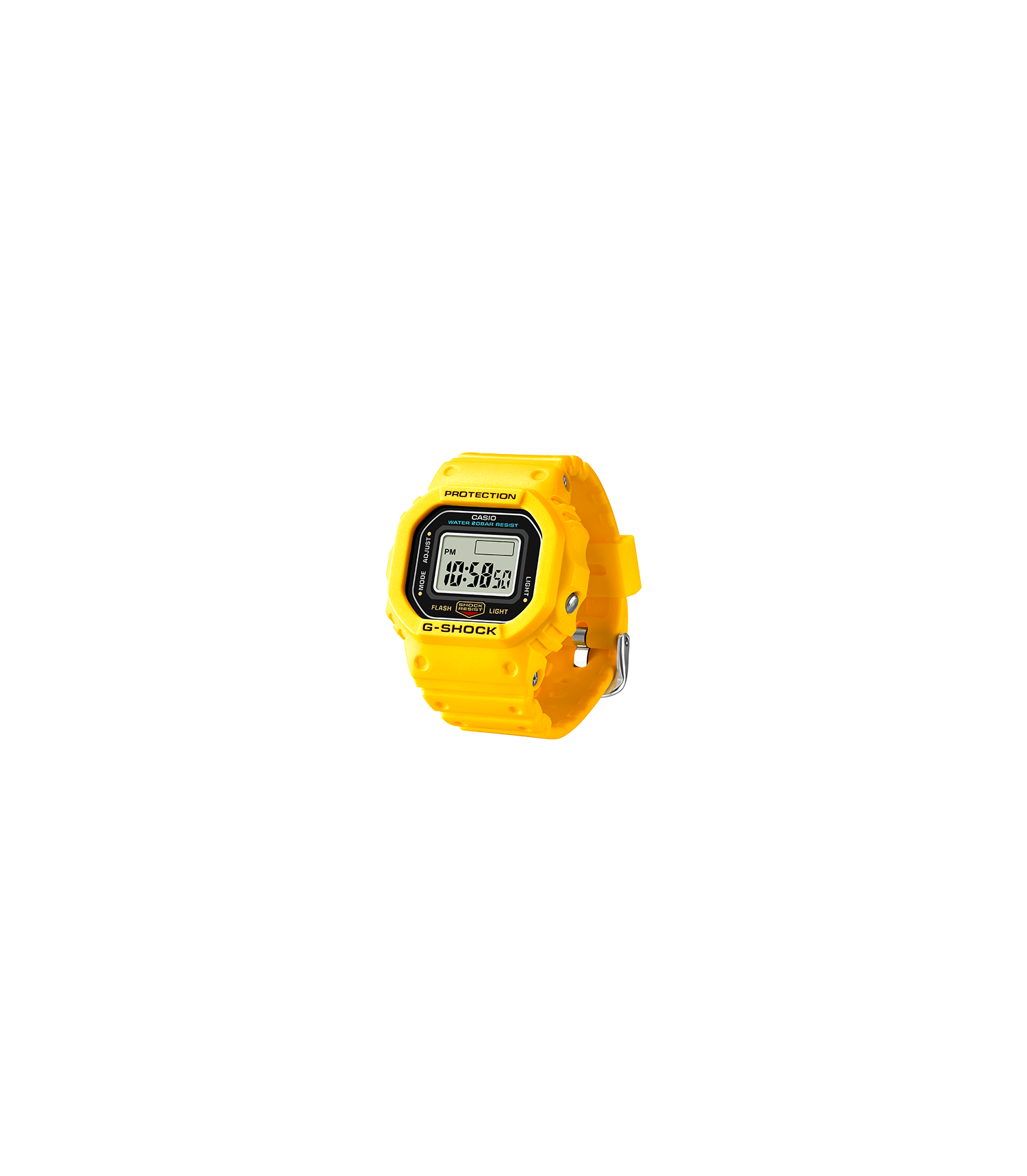 G-Shock Digital Nano Ring Watch - Yellow Resin