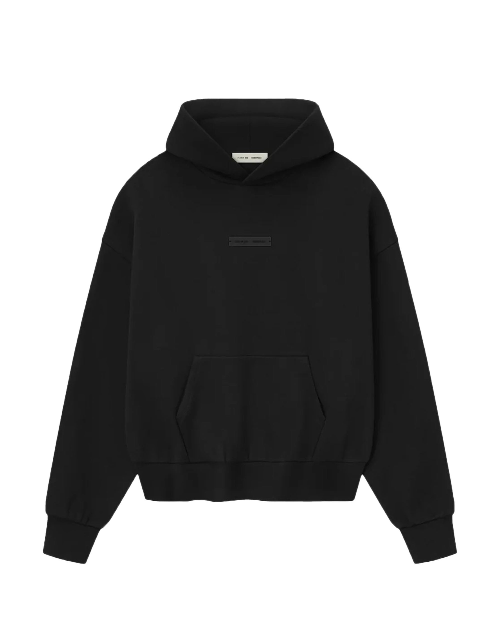 Classic Fit Hoodie - Jet Black