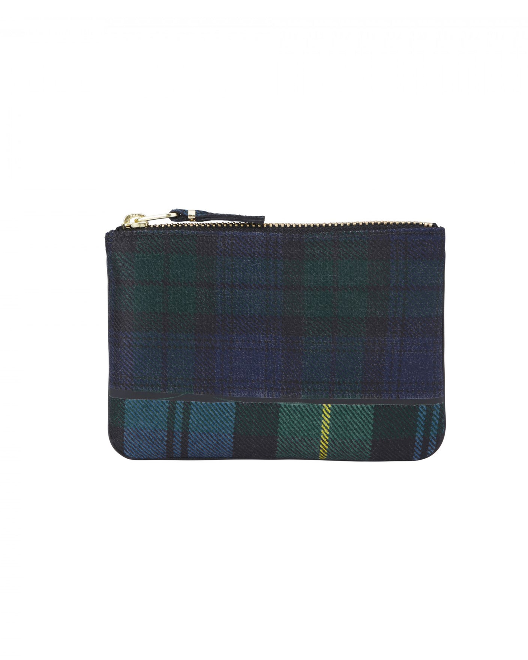 Classic Coin Wallet - Tartan Green