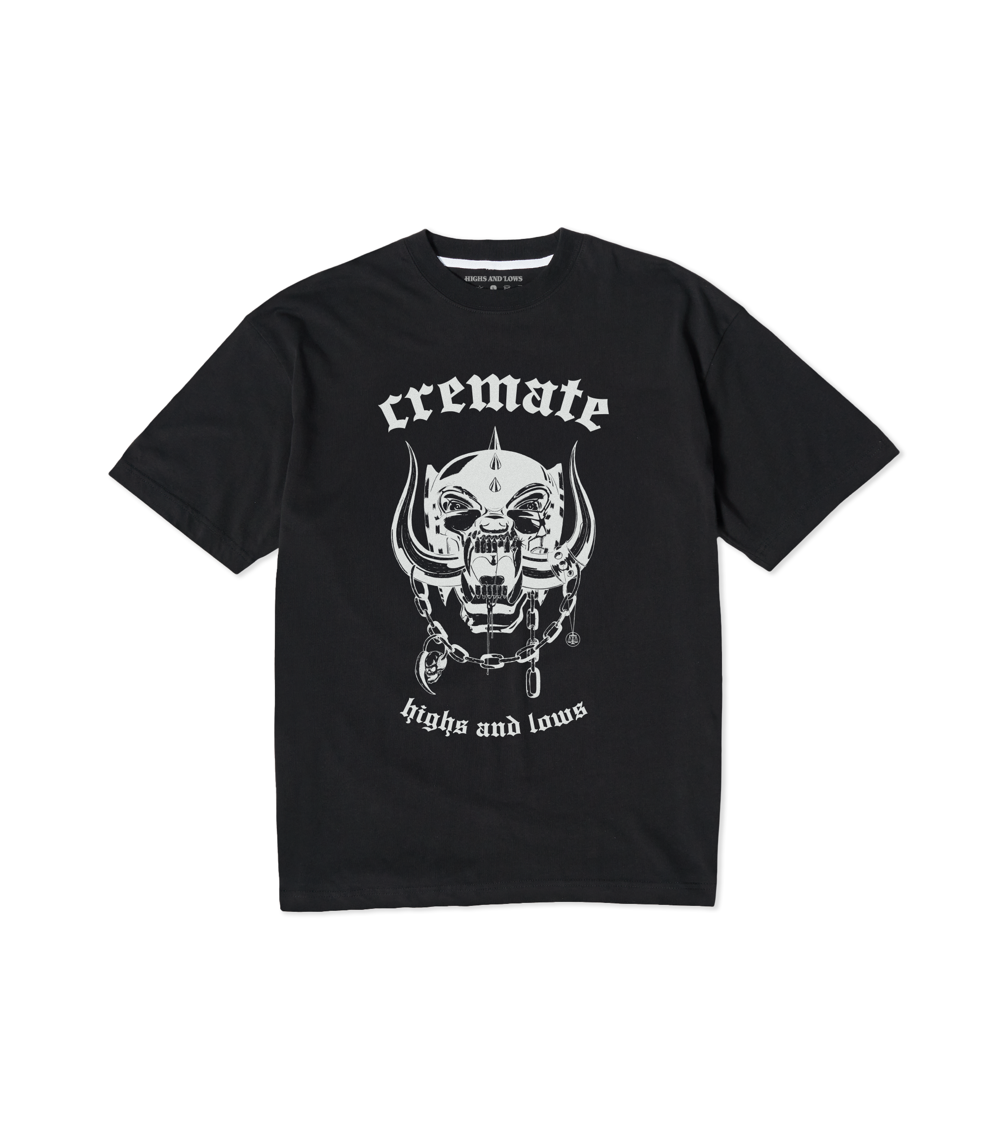 Cremate Lady Justice T-shirt - Black