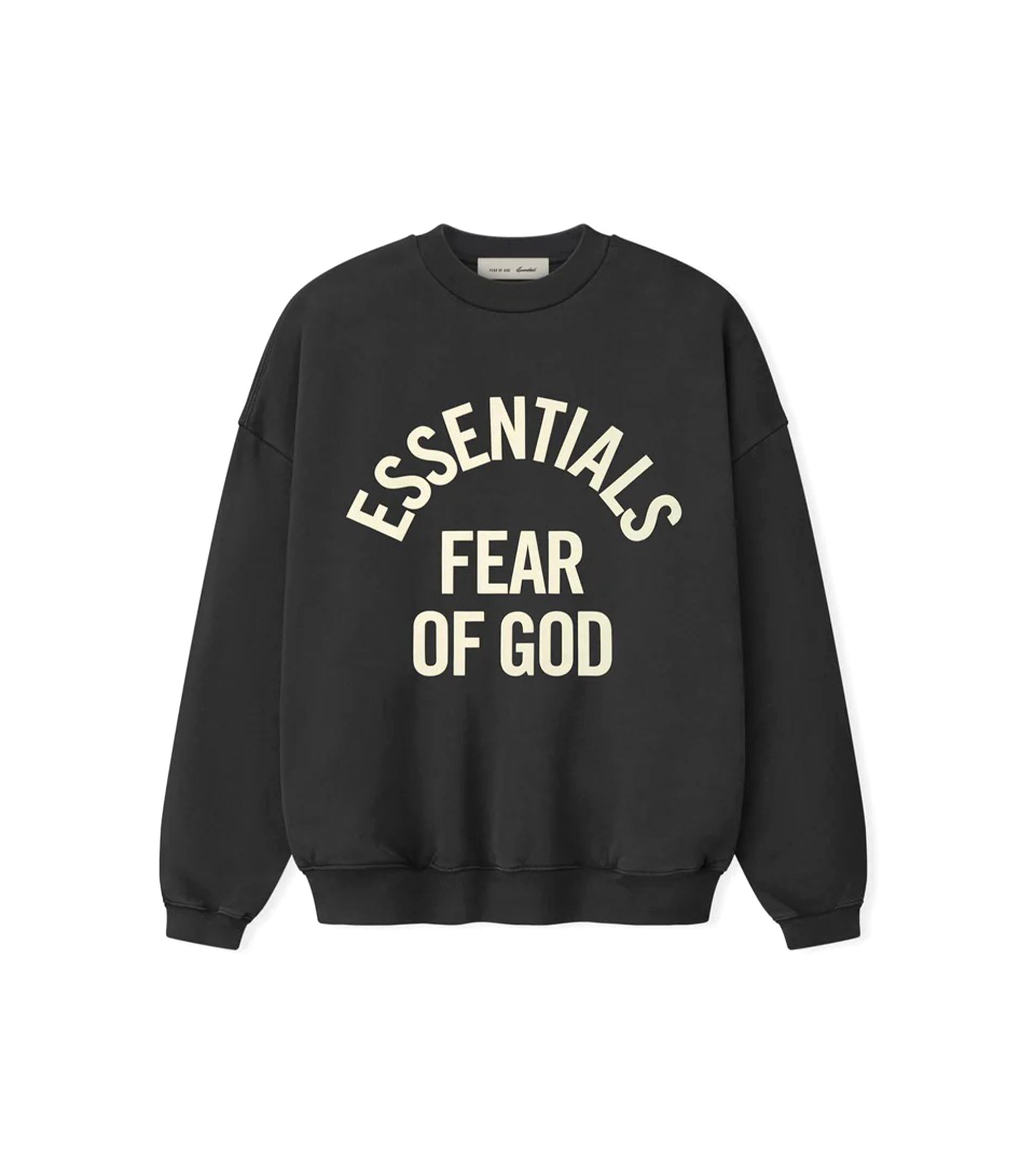 Campus 90's Crewneck Sweatshirt - Faded Black