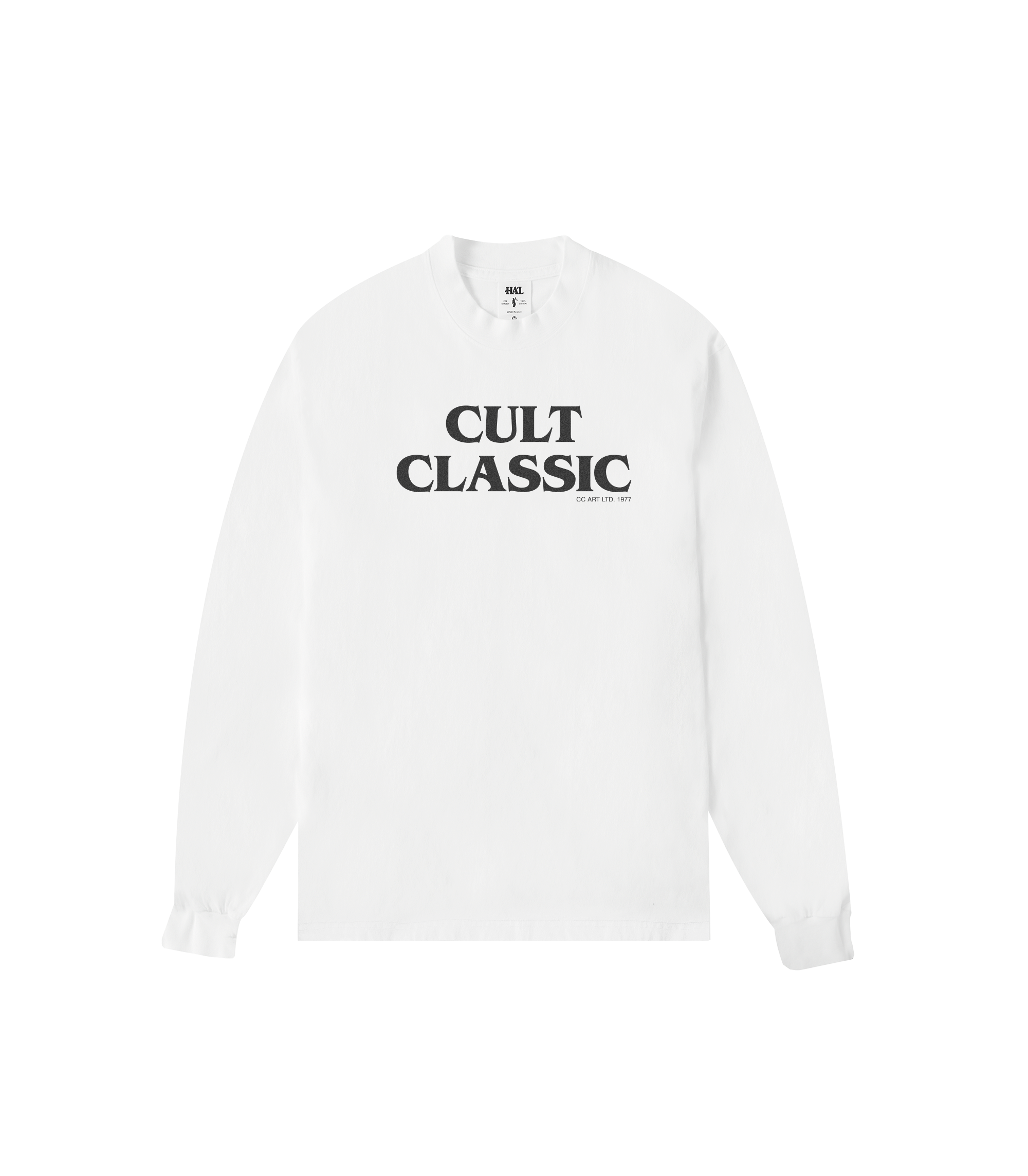 Cult Classic Logo L/S T-shirt - White