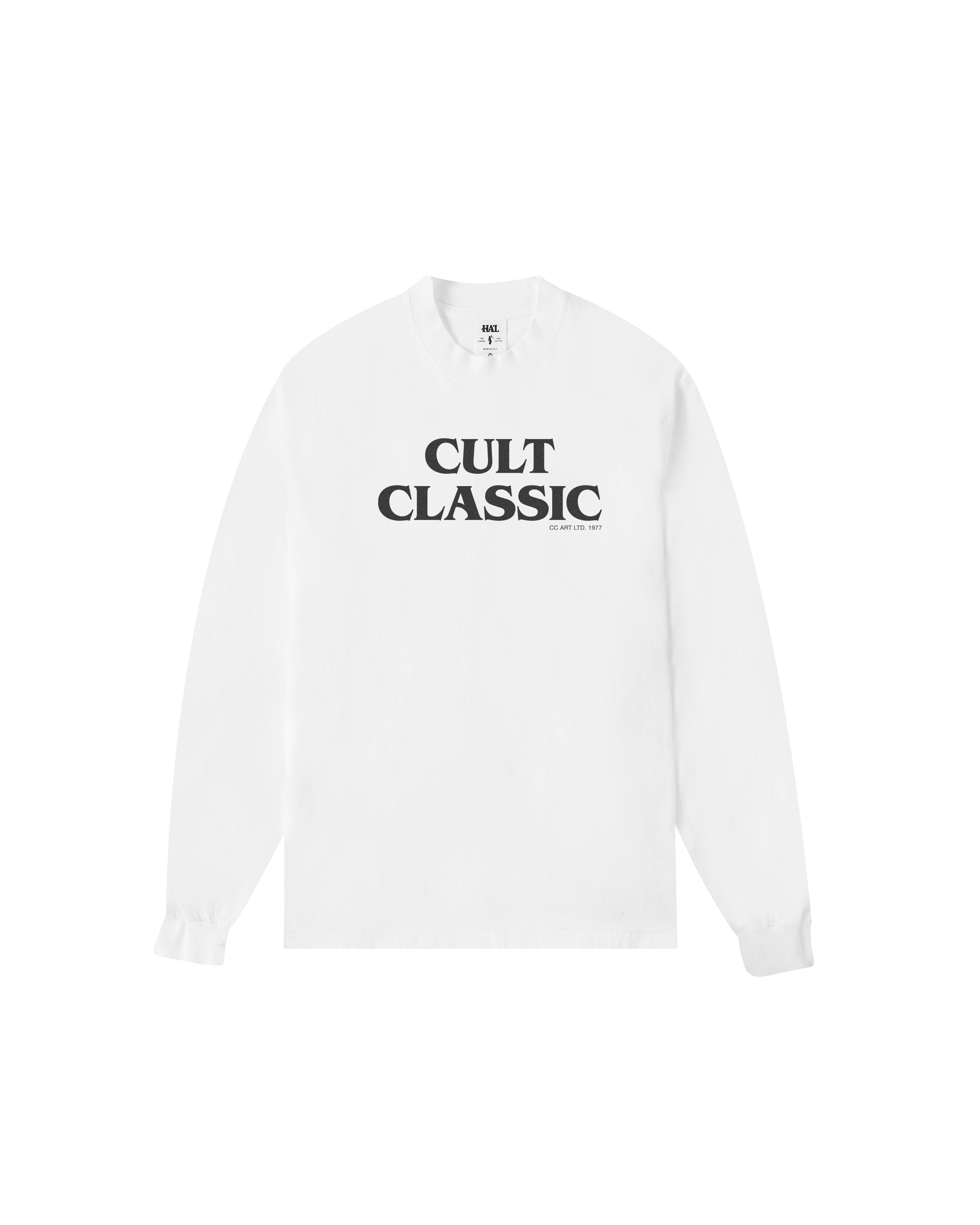 Cult Classic Logo L/S T-shirt - White