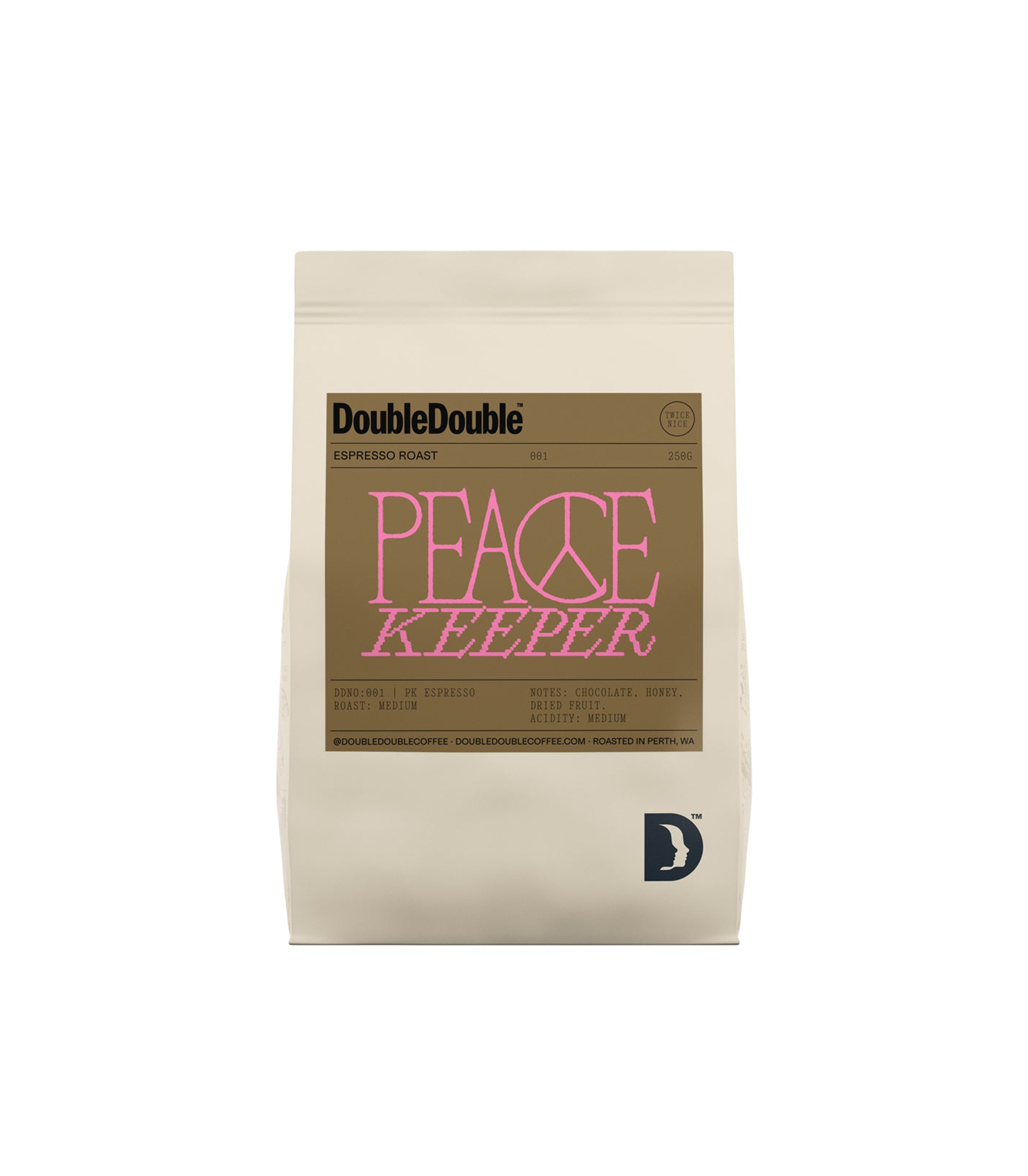Peace Keeper Espresso Blend Coffee Beans - 250gm