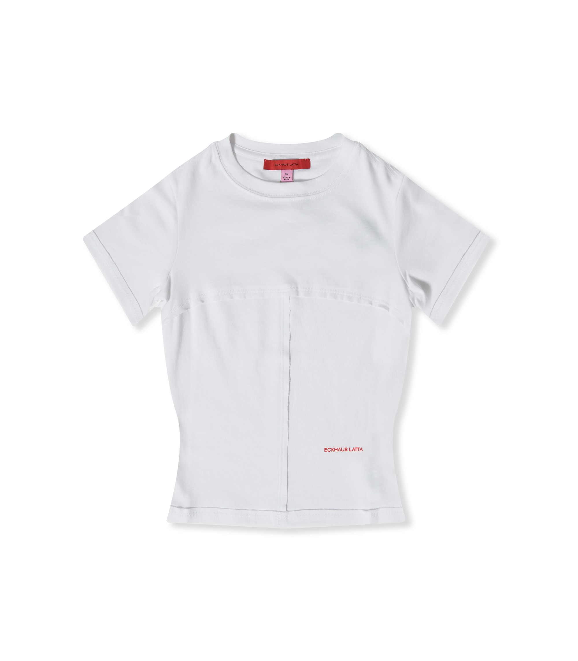 Lapped Baby Tee - White