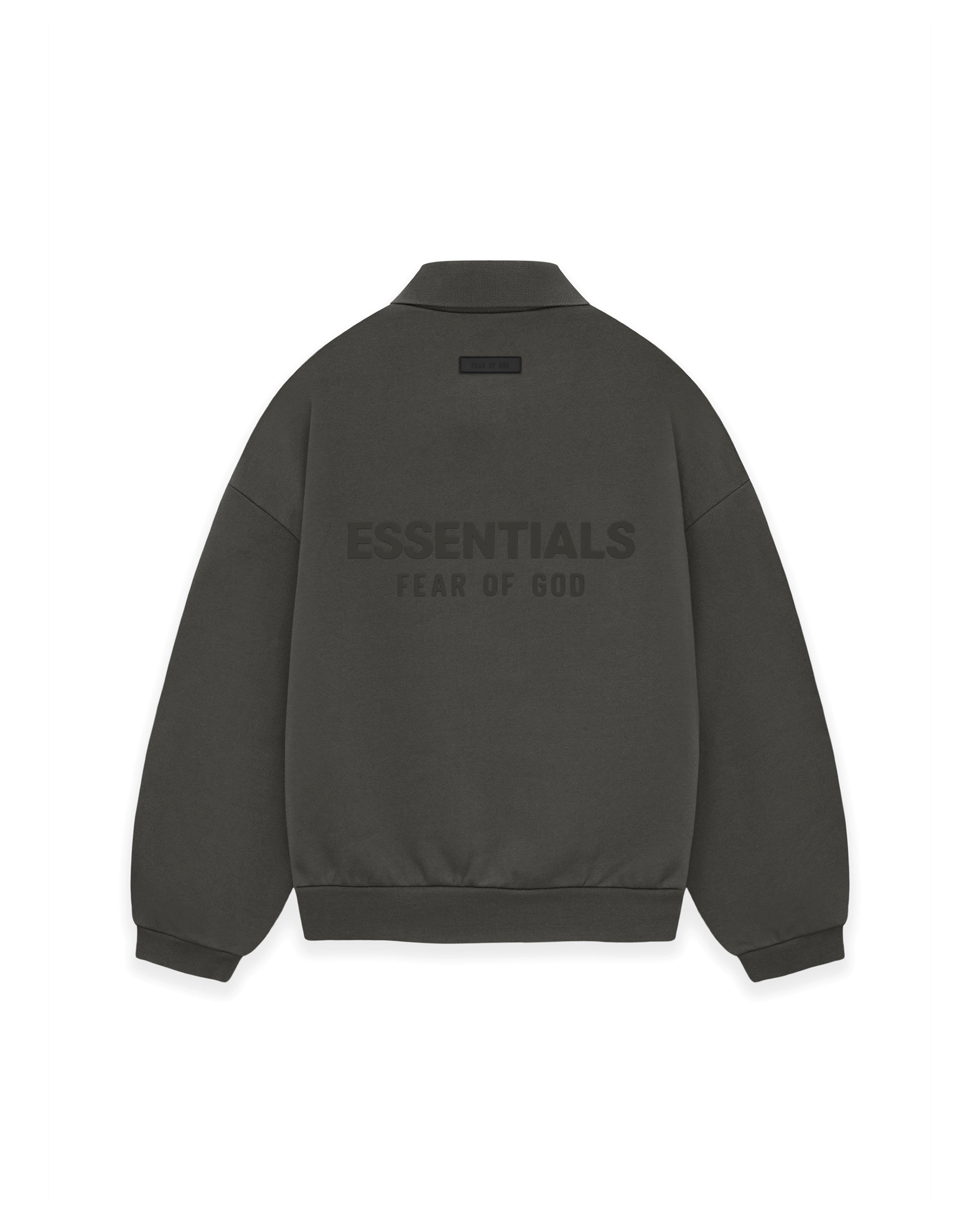 Essentials L/S Polo - Ink