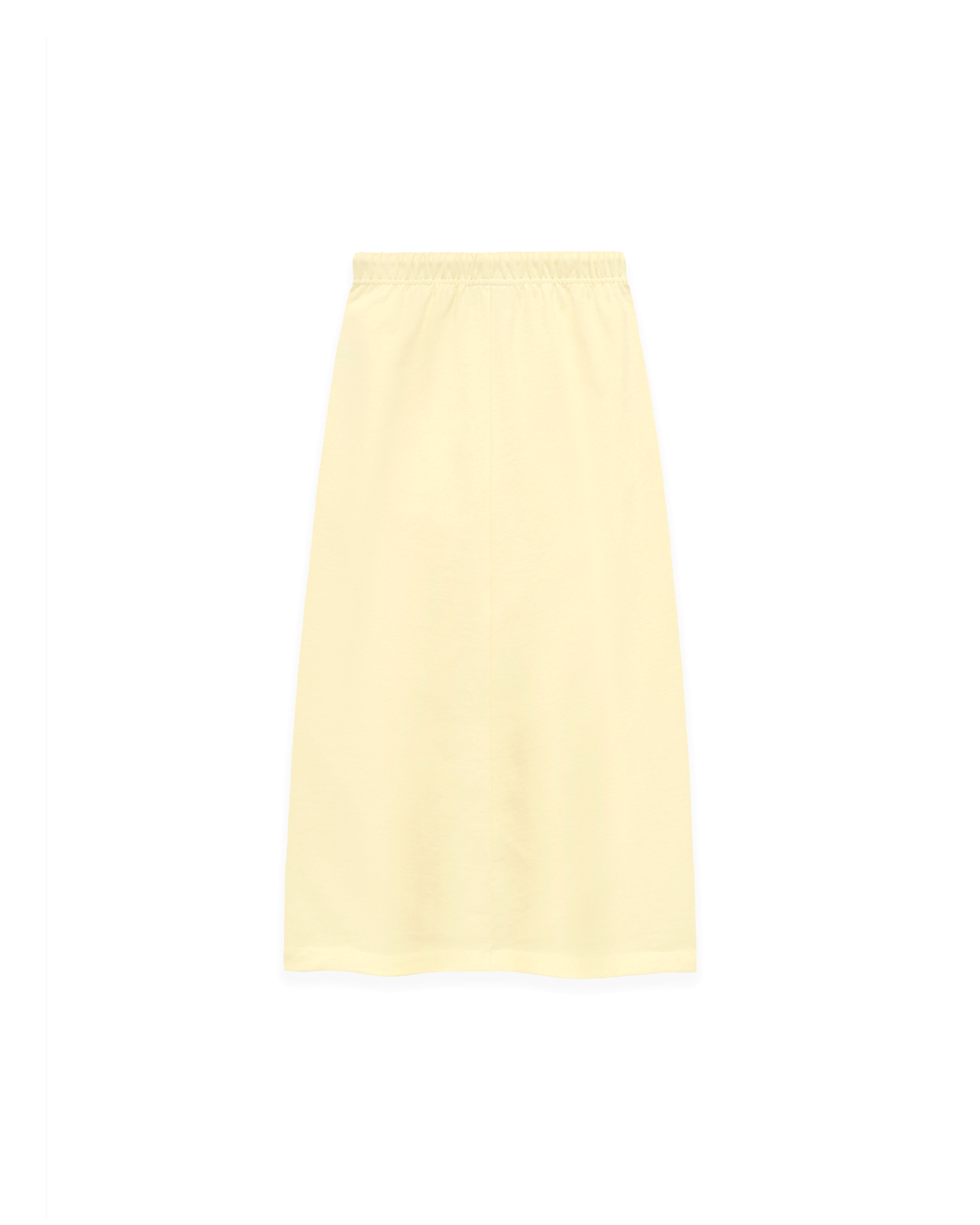 Essentials Long Skirt - Garden Yellow