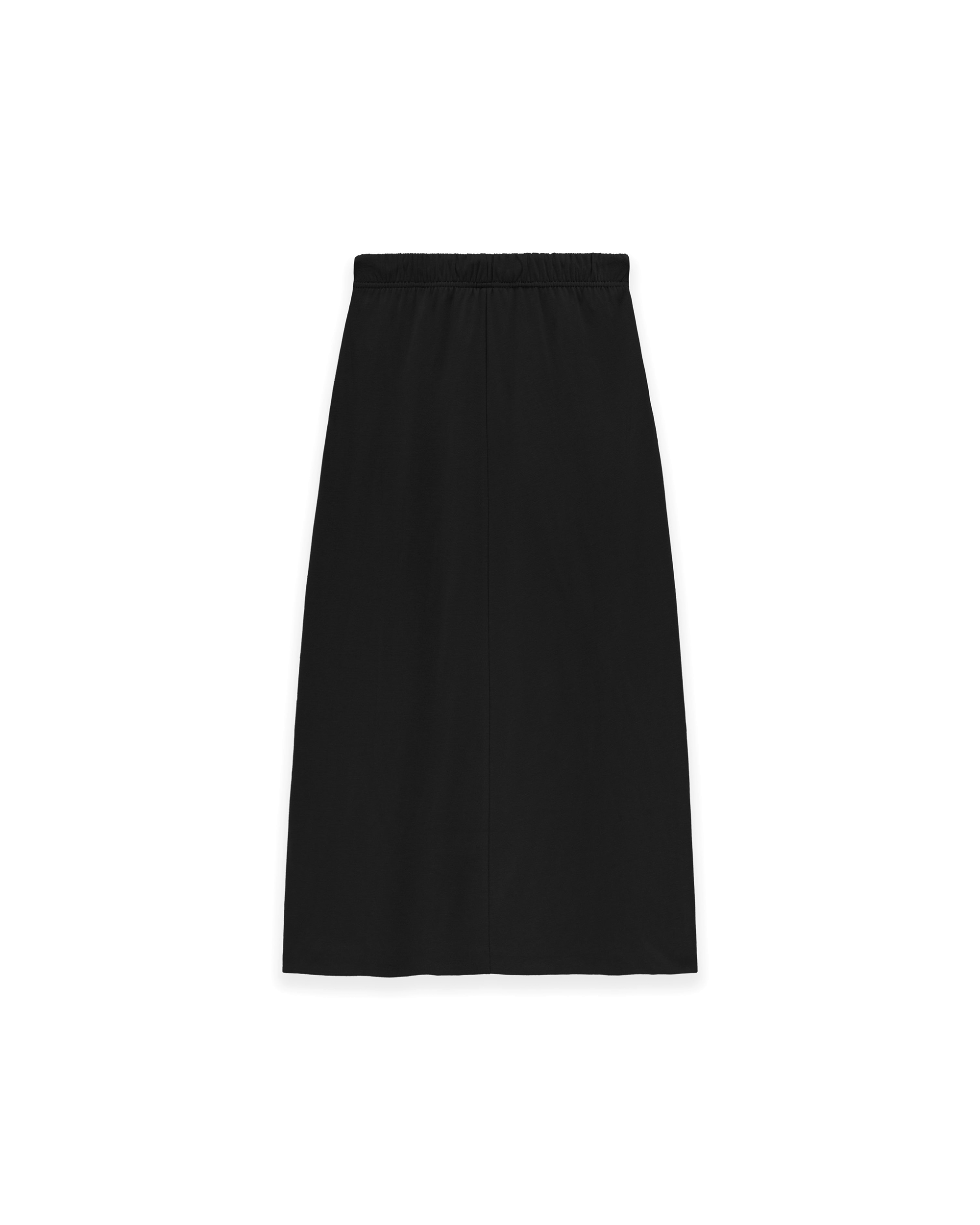 Essentials Jersey Skirt - Jet Black