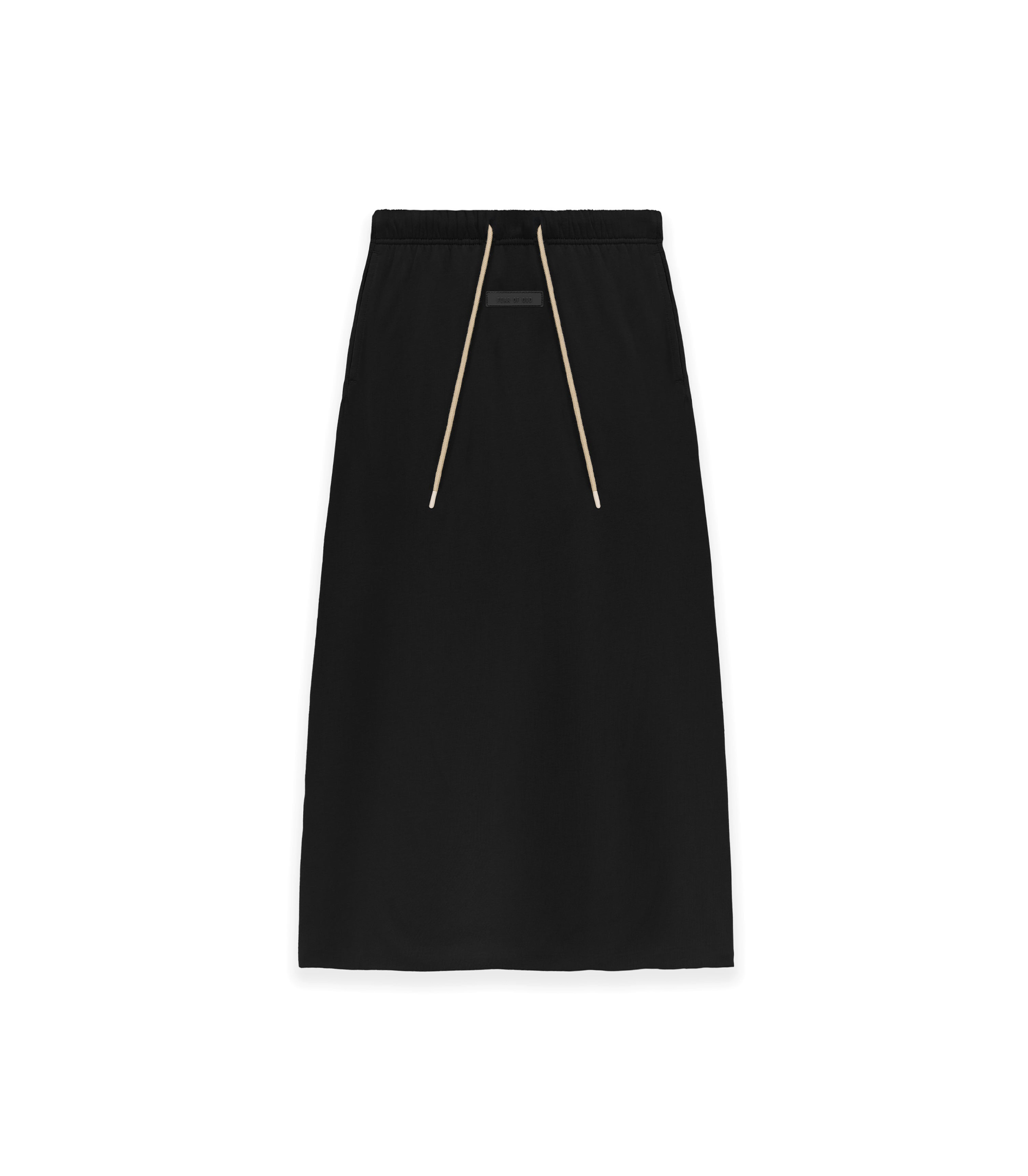 Essentials Jersey Skirt - Jet Black