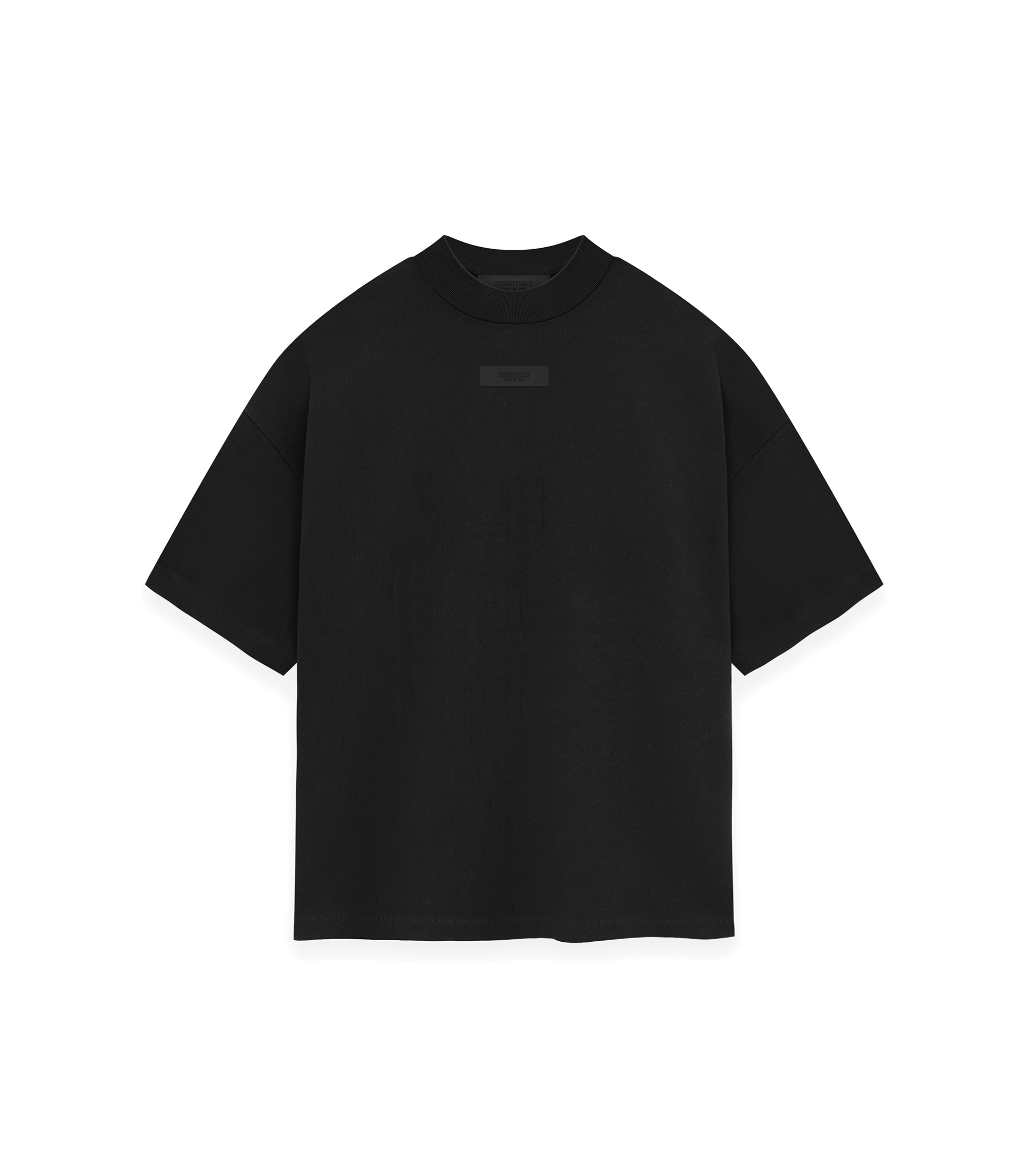 Crewneck T-shirt - Jet Black