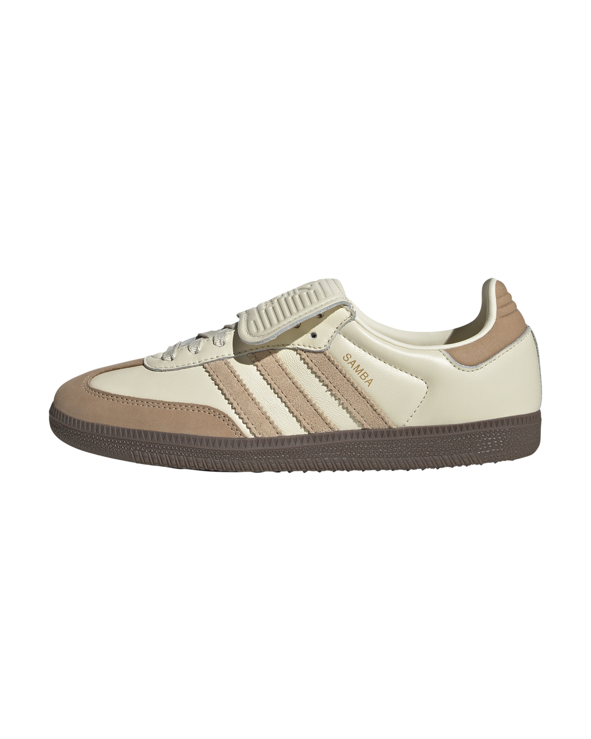 Women's Samba LT - Cream White / Warm Sandstone / Gold Metallic