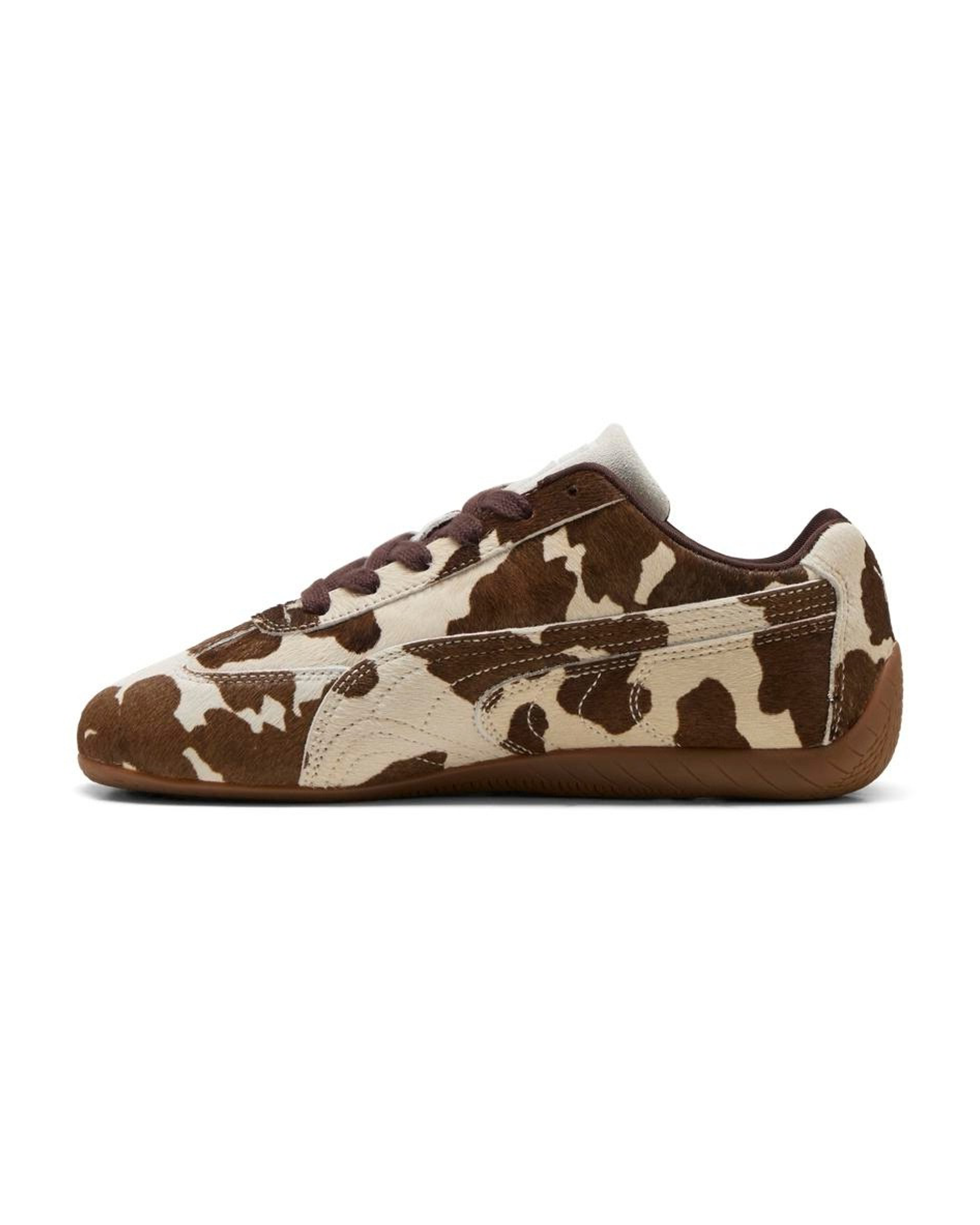 Women's Speedcat Cow - Chocolate Brown / Gum