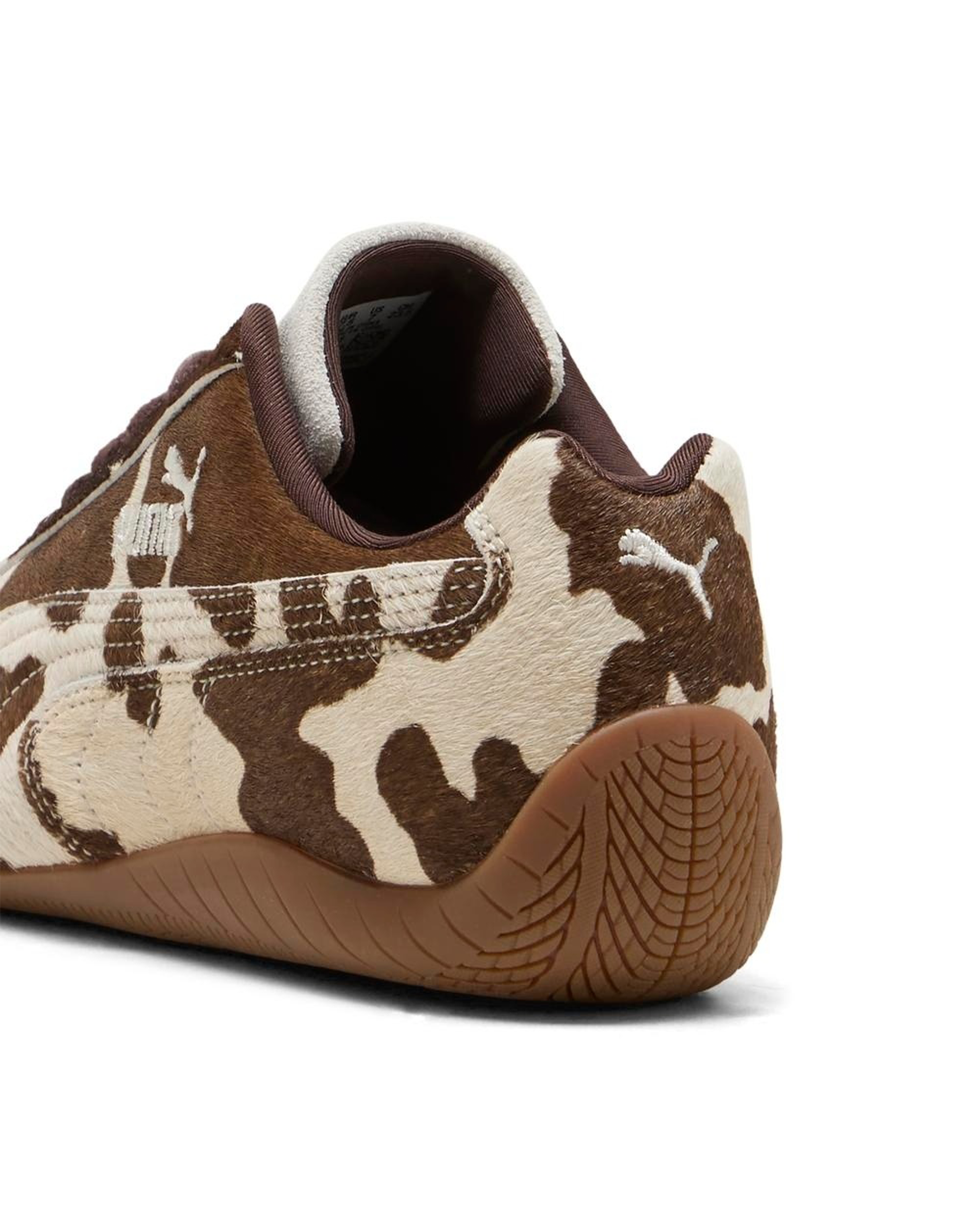 Women's Speedcat Cow - Chocolate Brown / Gum