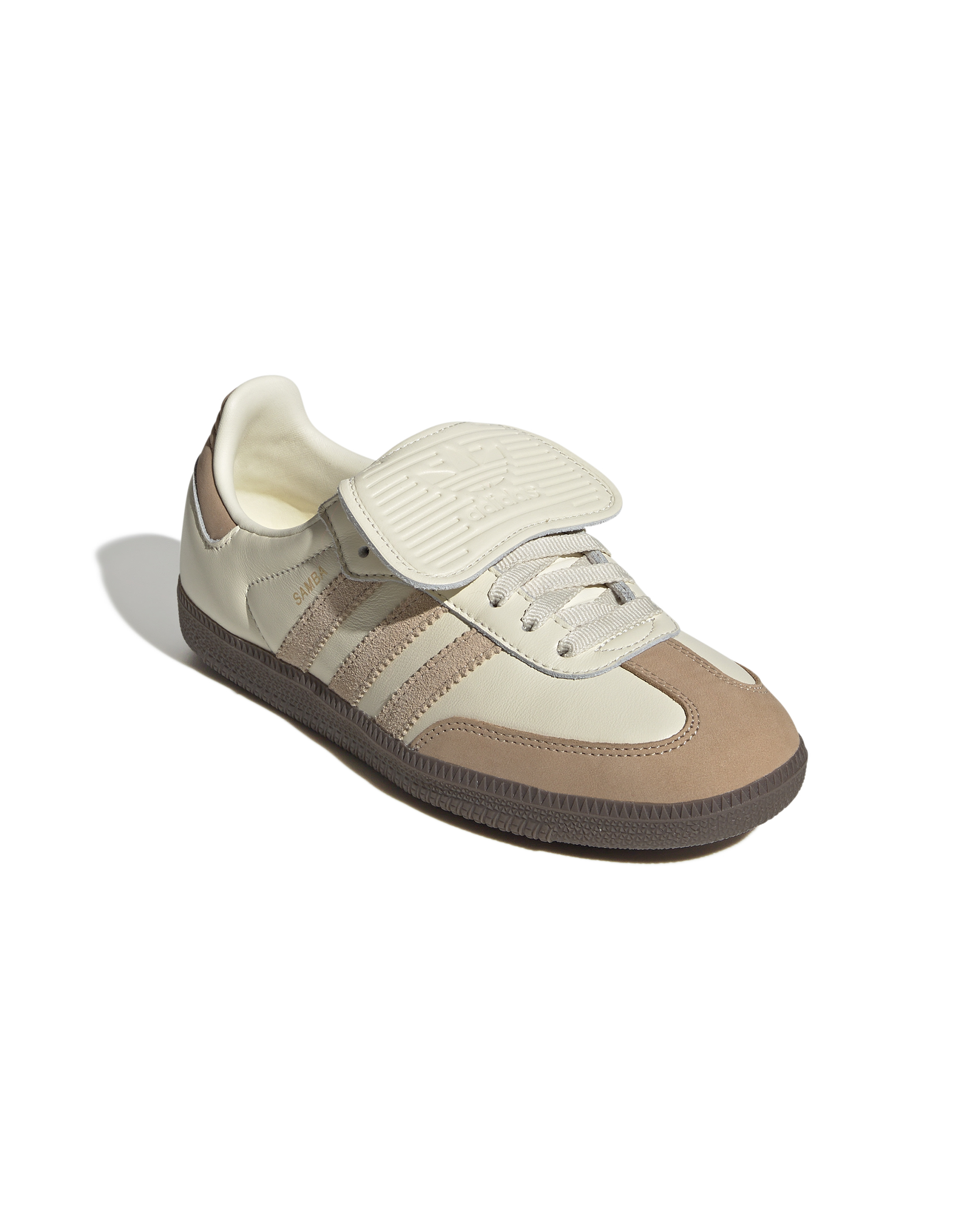 Women's Samba LT - Cream White / Warm Sandstone / Gold Metallic