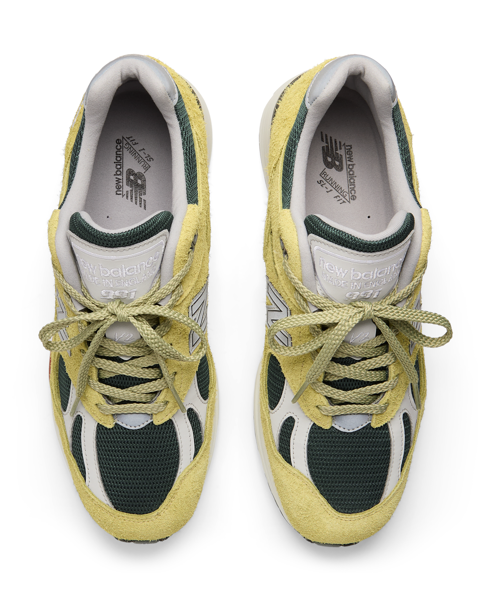 Made in UK U991v2 - Beechnut / Trekking Green / Oyster Mushroom