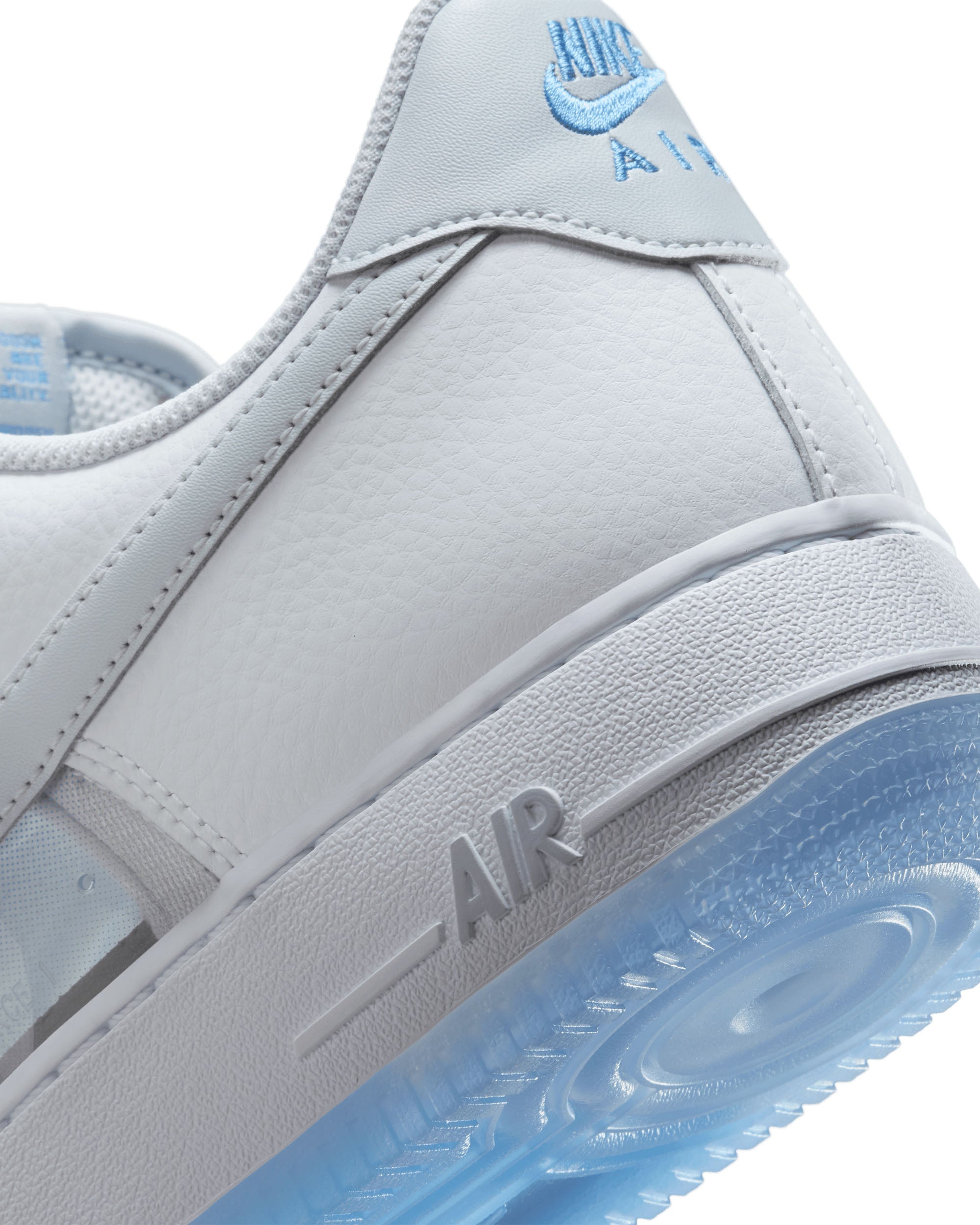 Air Force 1 Retro - White / University Blue / Pure Platinum