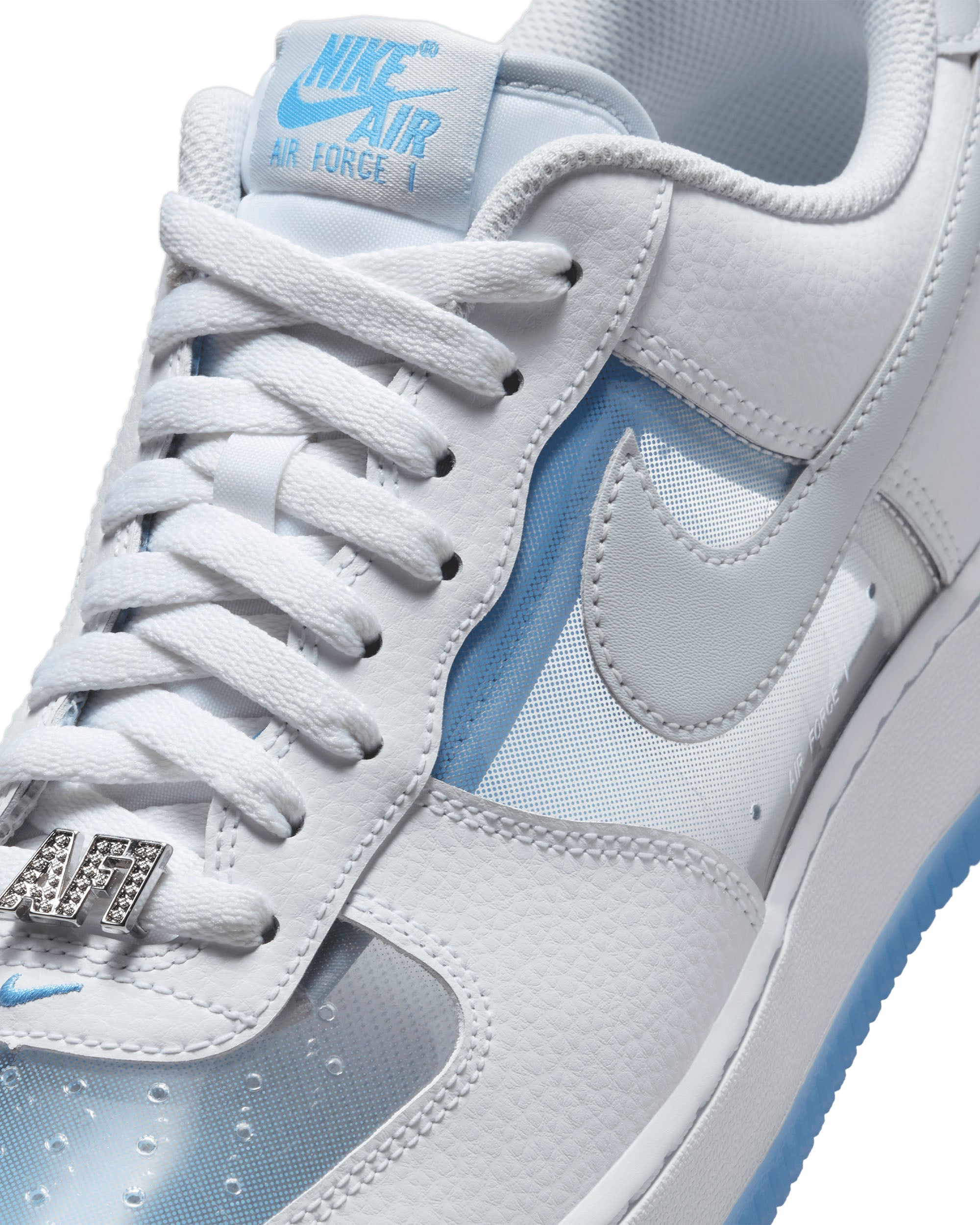 Air Force 1 Retro - White / University Blue / Pure Platinum
