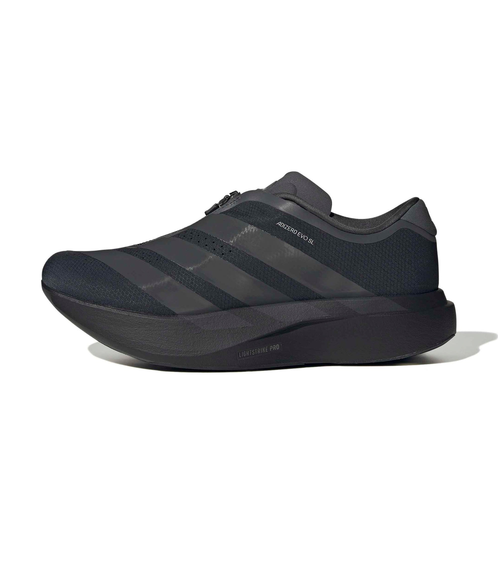 Adizero Evo SL ZIP - Black / Grey Six / Silver
