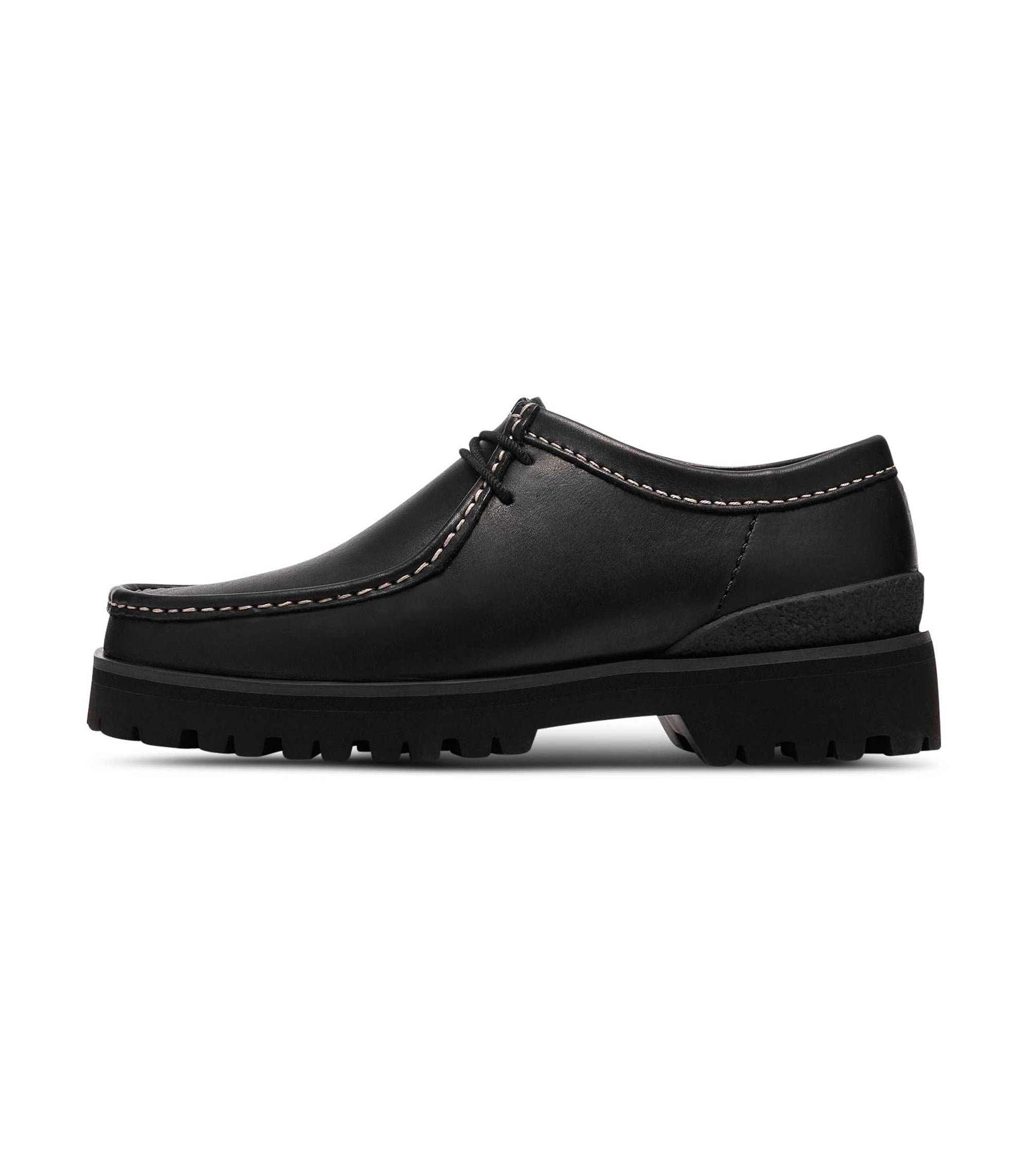 Walla Yukoner Leather - Black / White