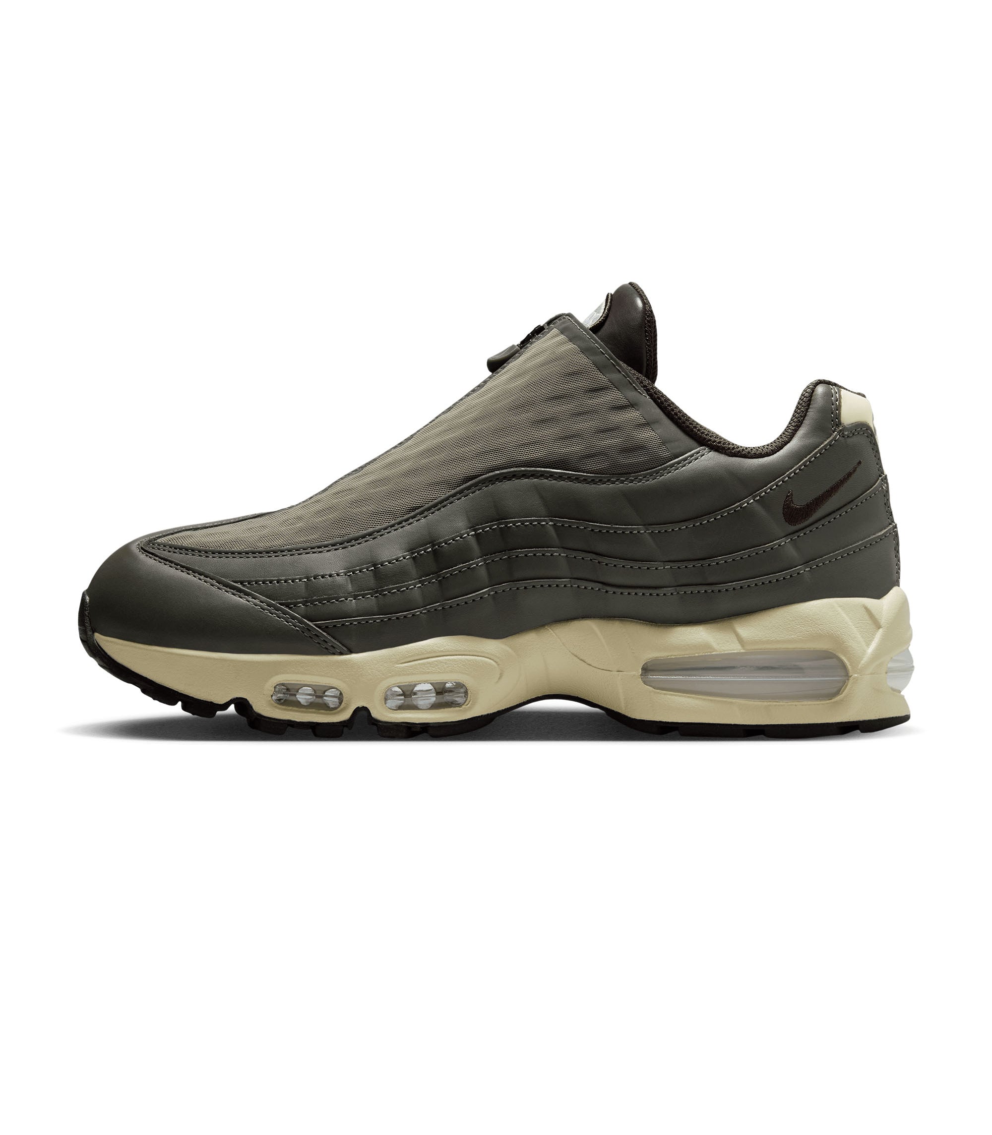 Air Max 95 Zip SP - Medium Olive / Velvet Brown / Alabaster