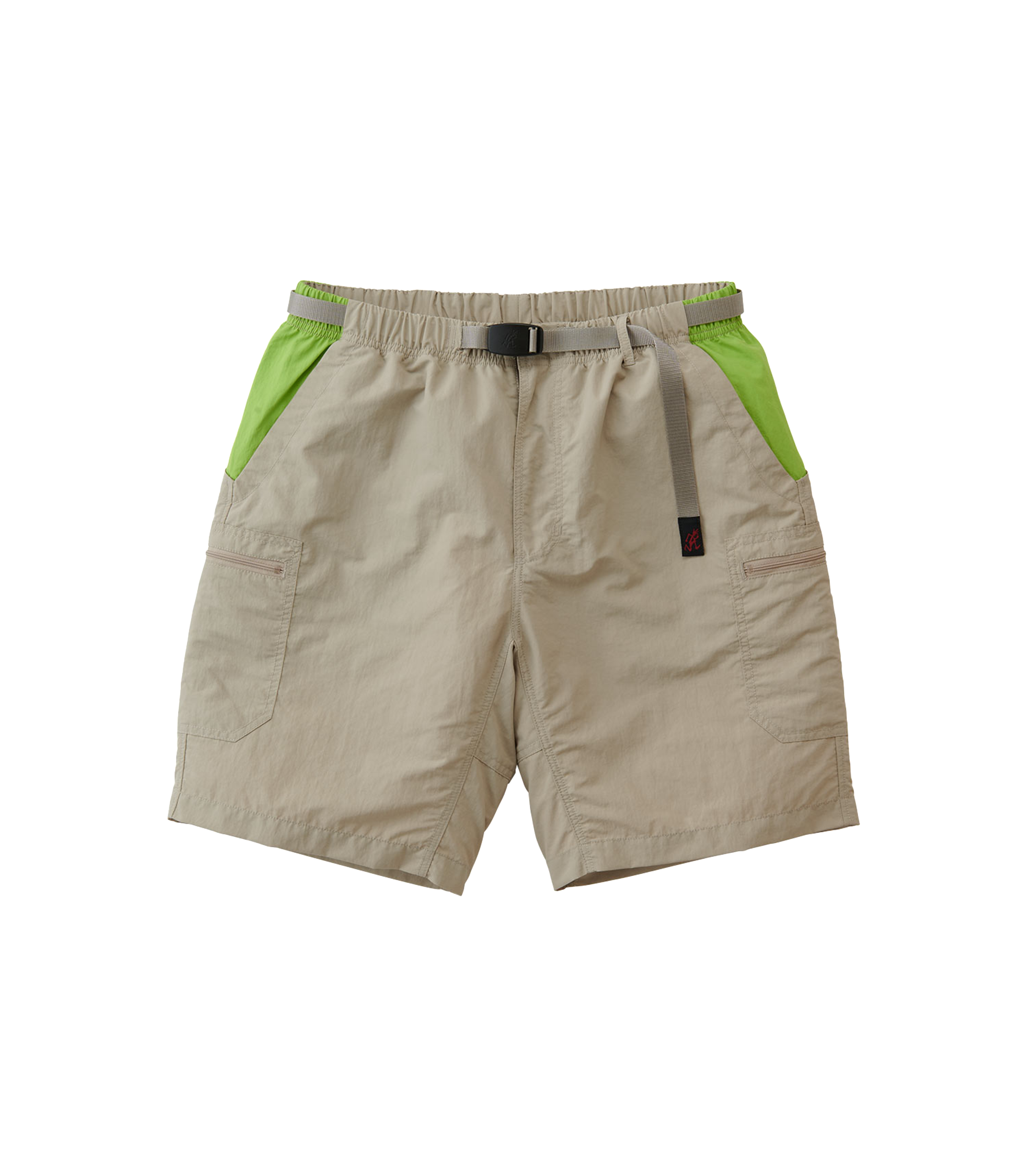 Nylon Utility Short - Dune / Kiwi