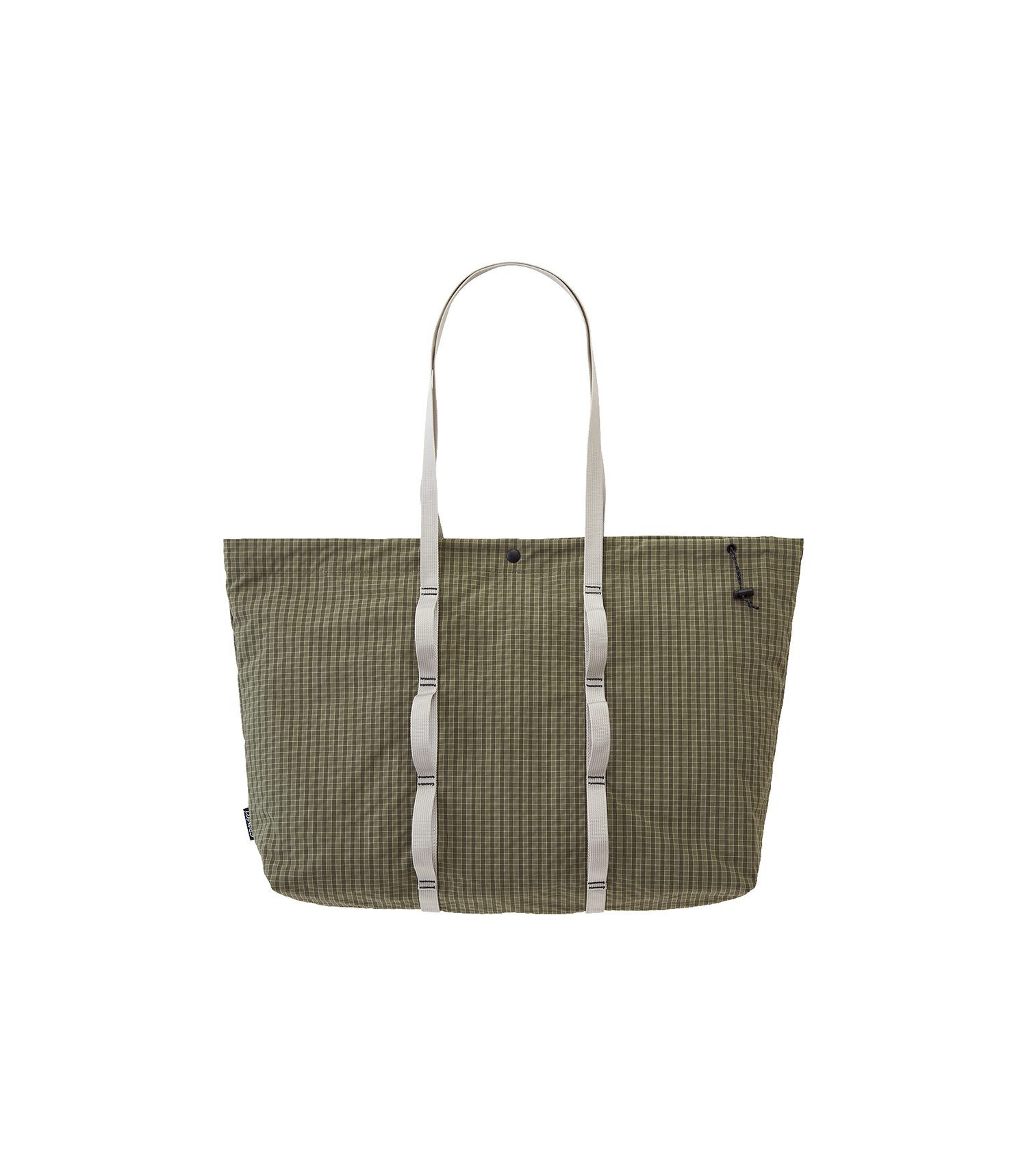 Plaid Climbing Tote - Olive