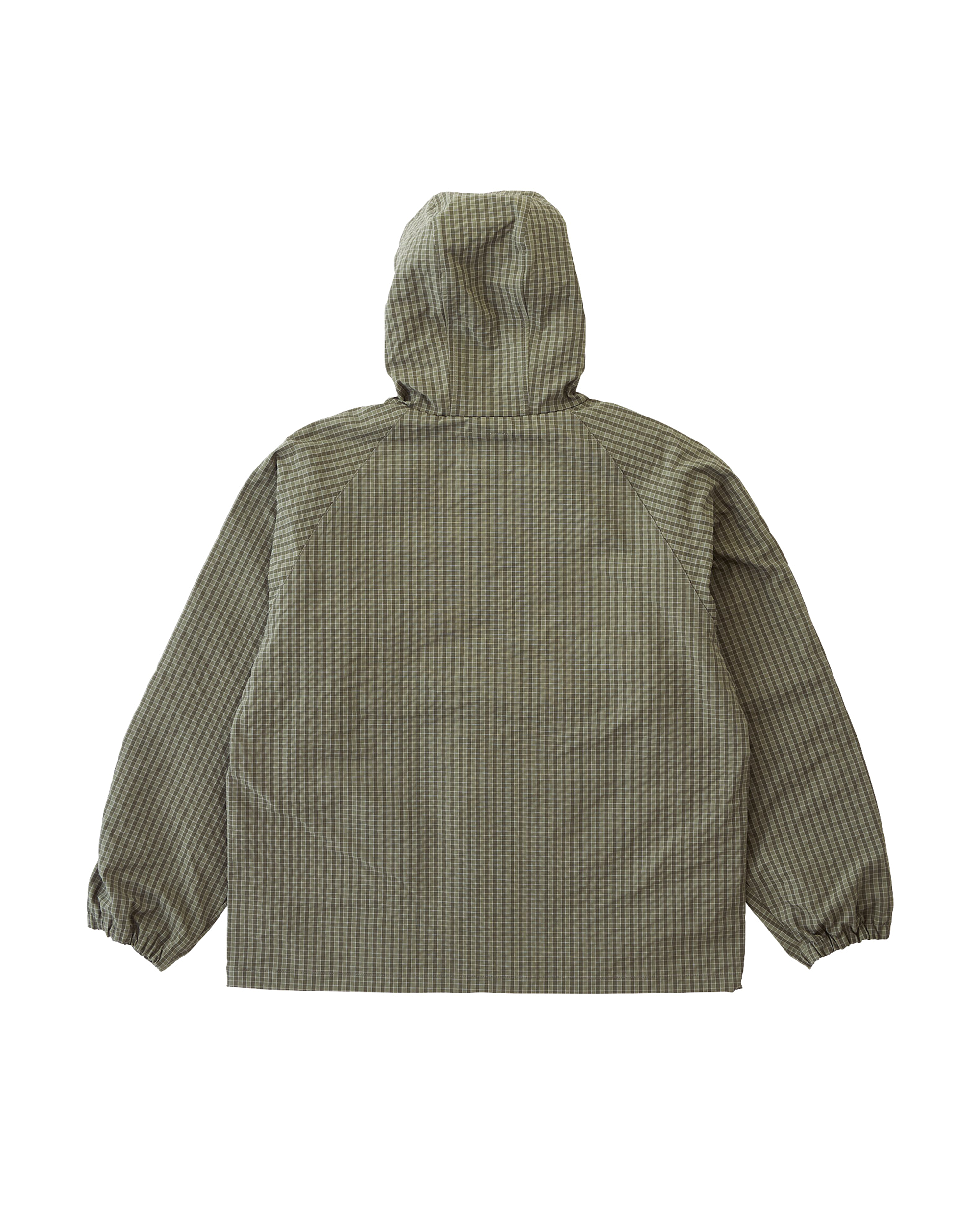 Northside Plaid Hooded Jacket - Olive