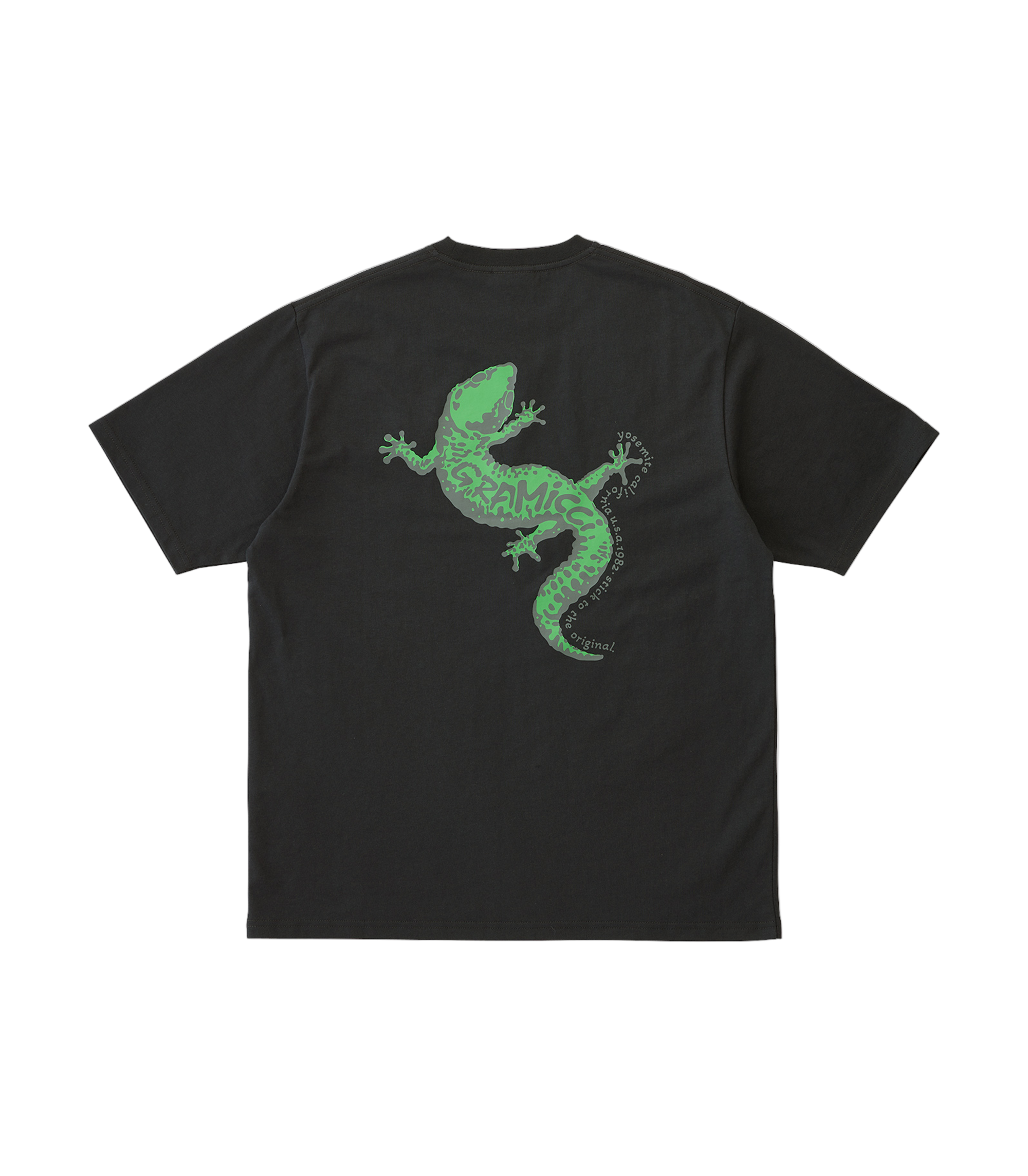 Gecko T-Shirt - Vintage Black