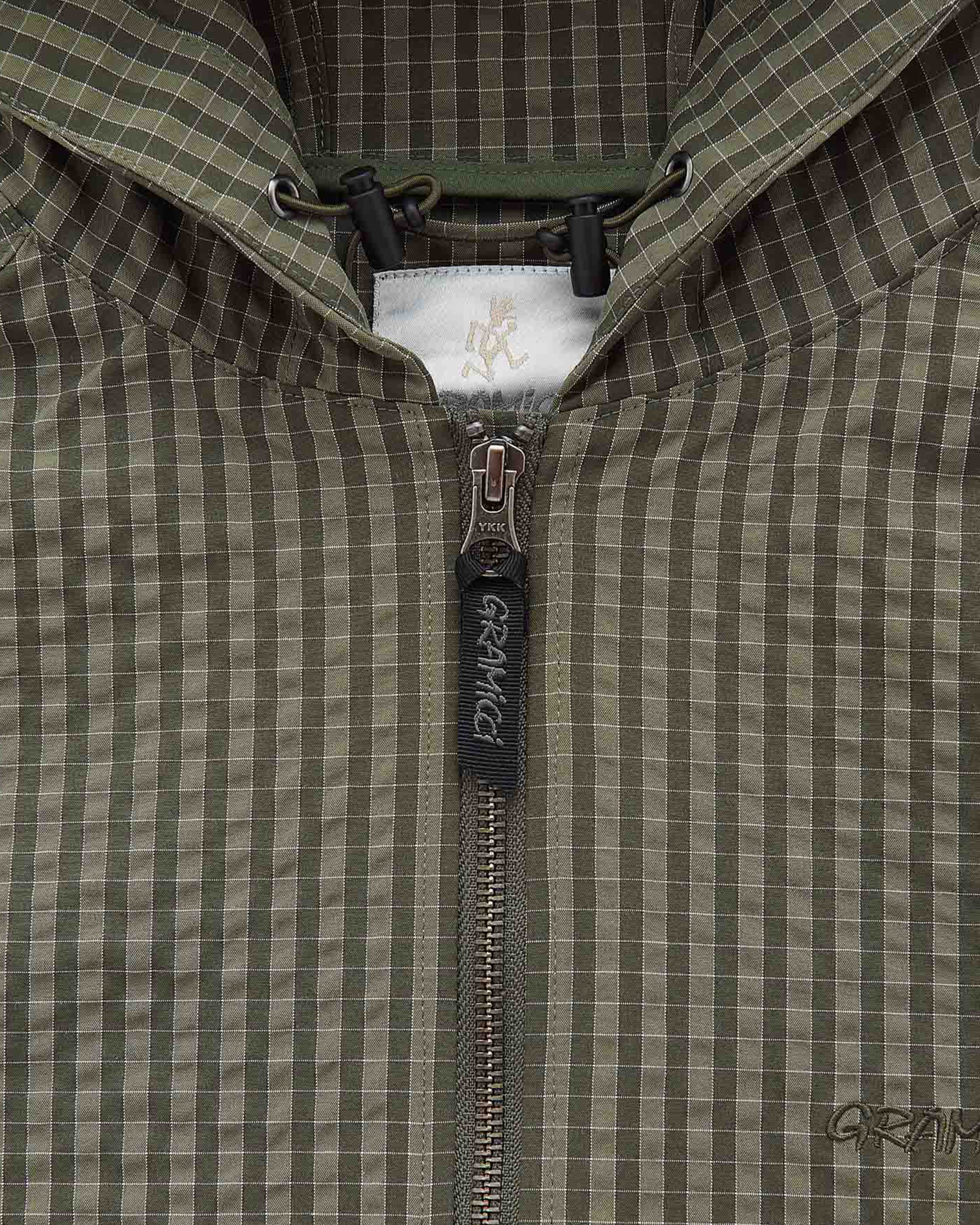 Northside Plaid Hooded Jacket - Olive