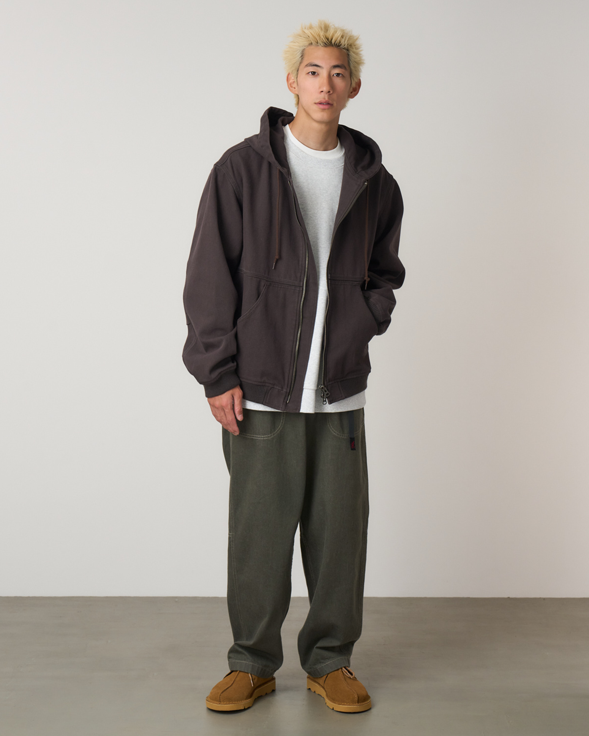El Cap Canvas Hooded Jacket - Umber