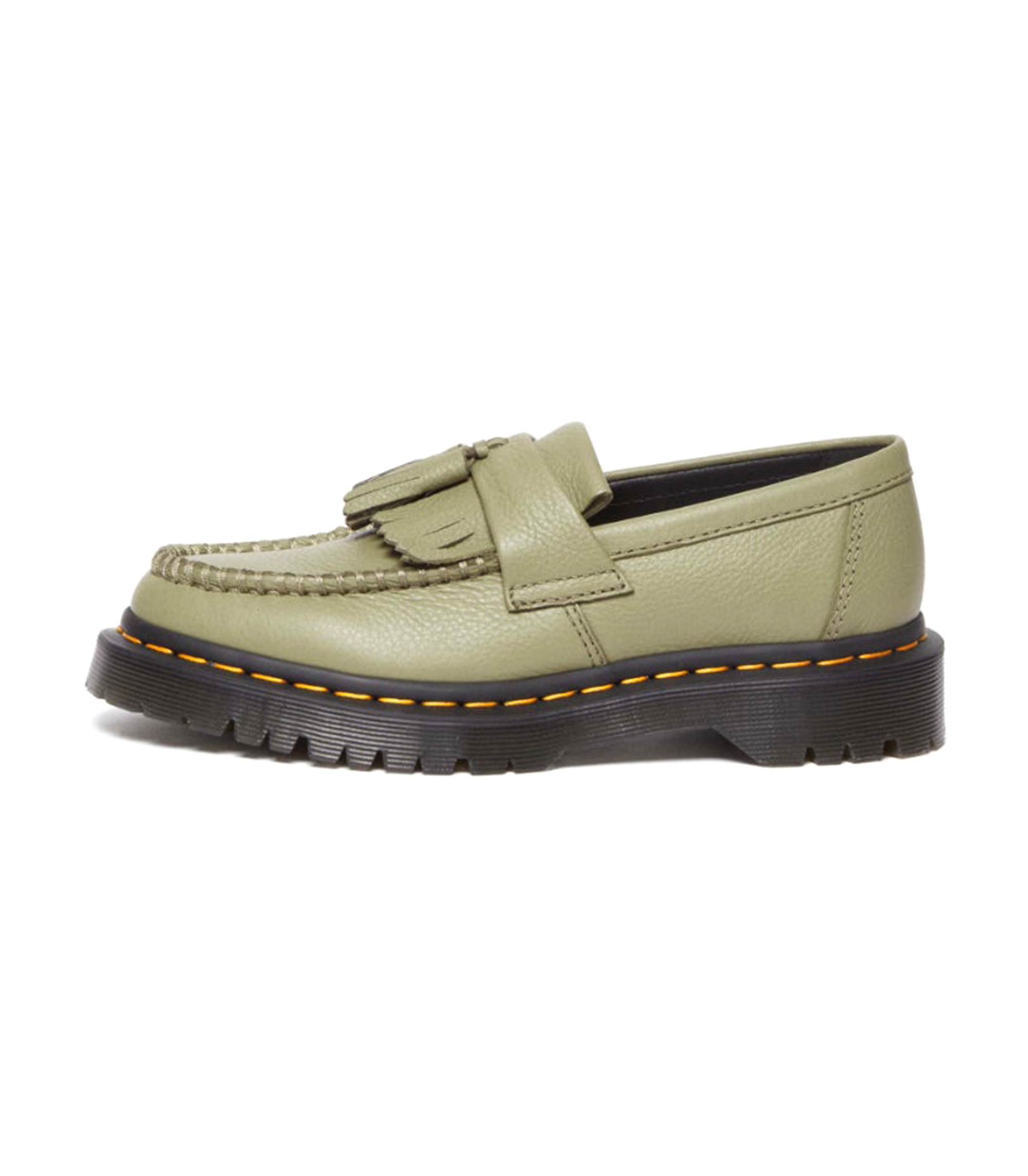 Adrian Tassel Loafer - Muted Olive