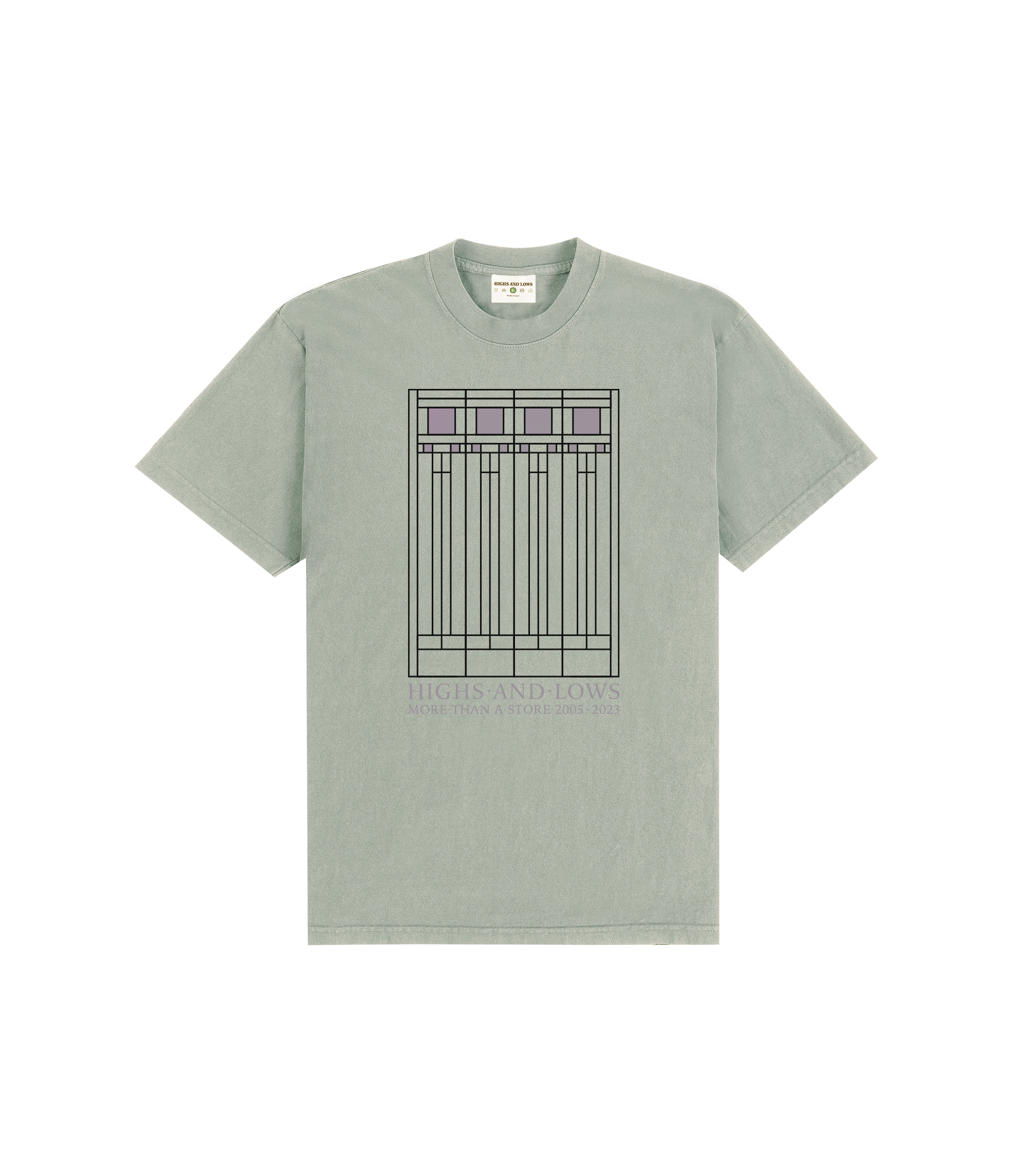 Glass House T-shirt - Sage