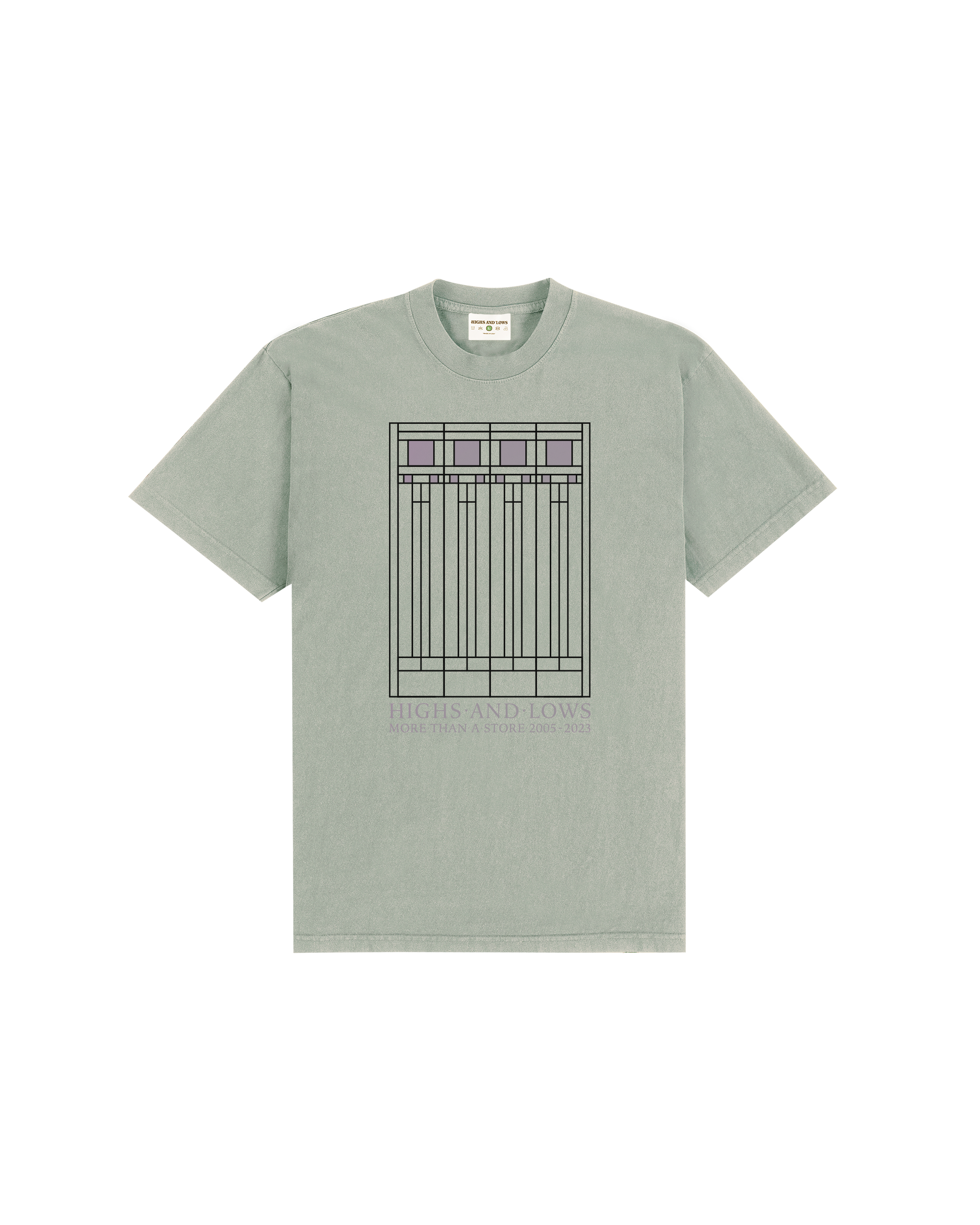 Glass House T-shirt - Sage