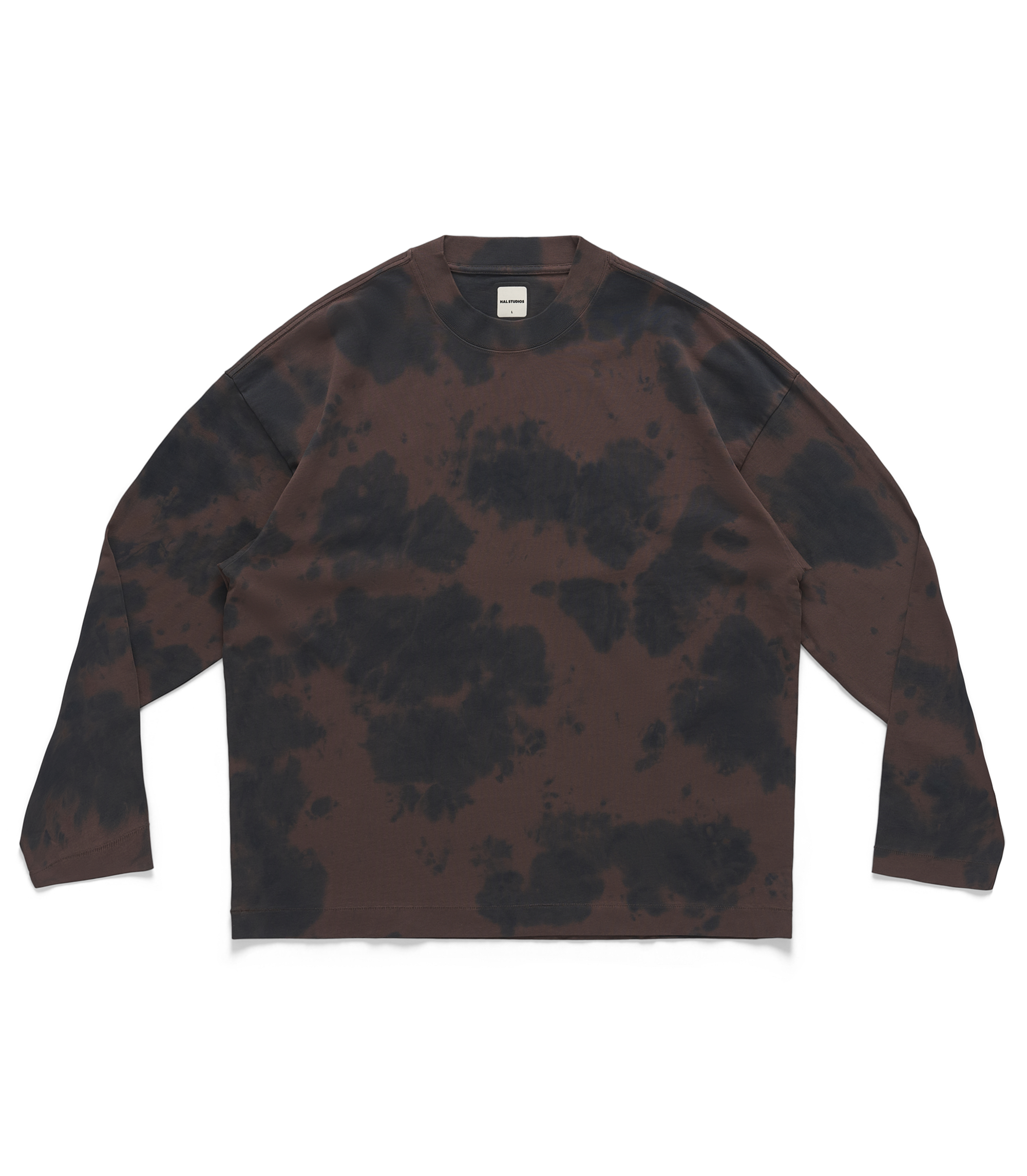 Shibori L/S - Coffee