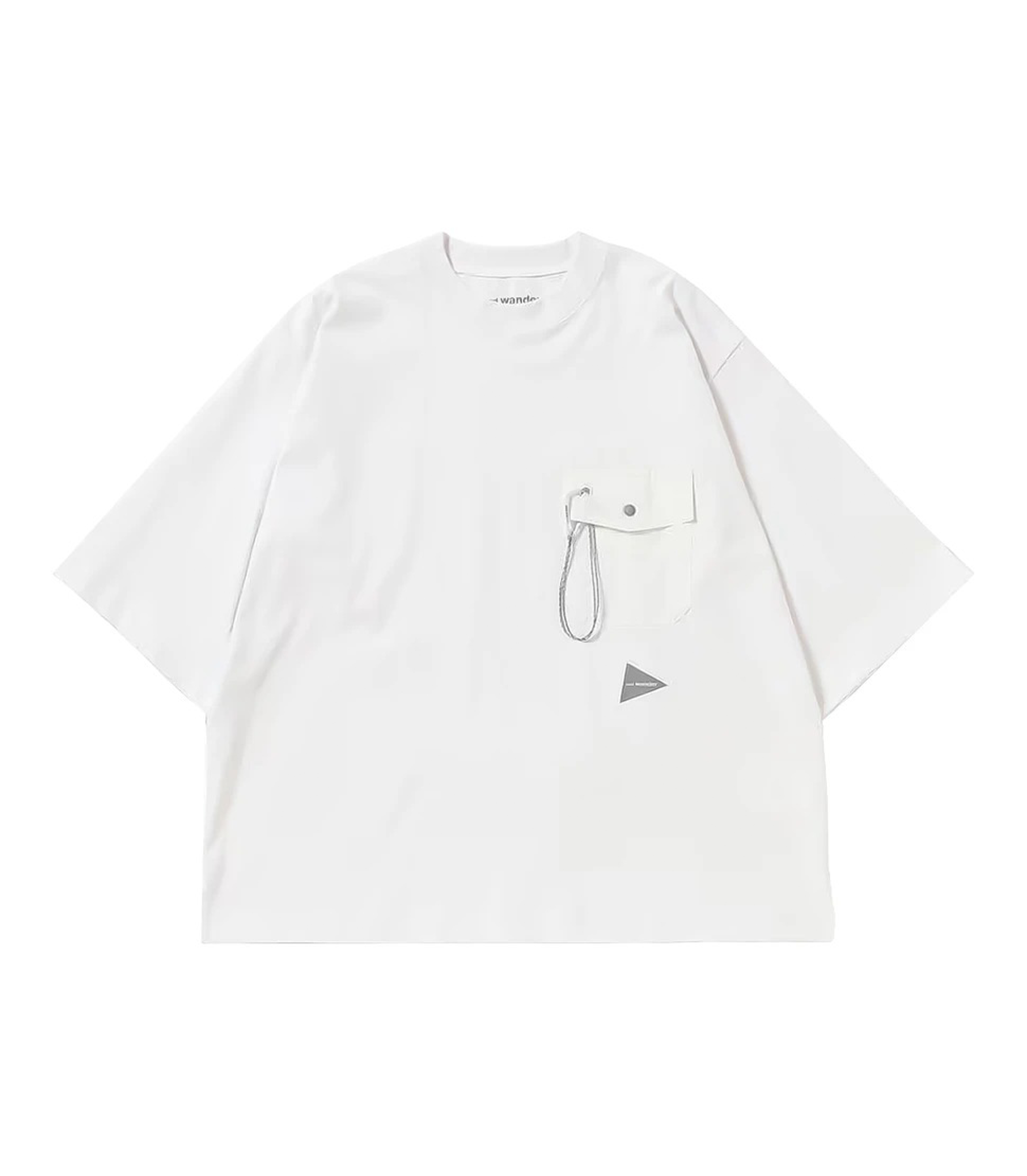 Heavy Cotton Pocket HS T-Shirt - Grey