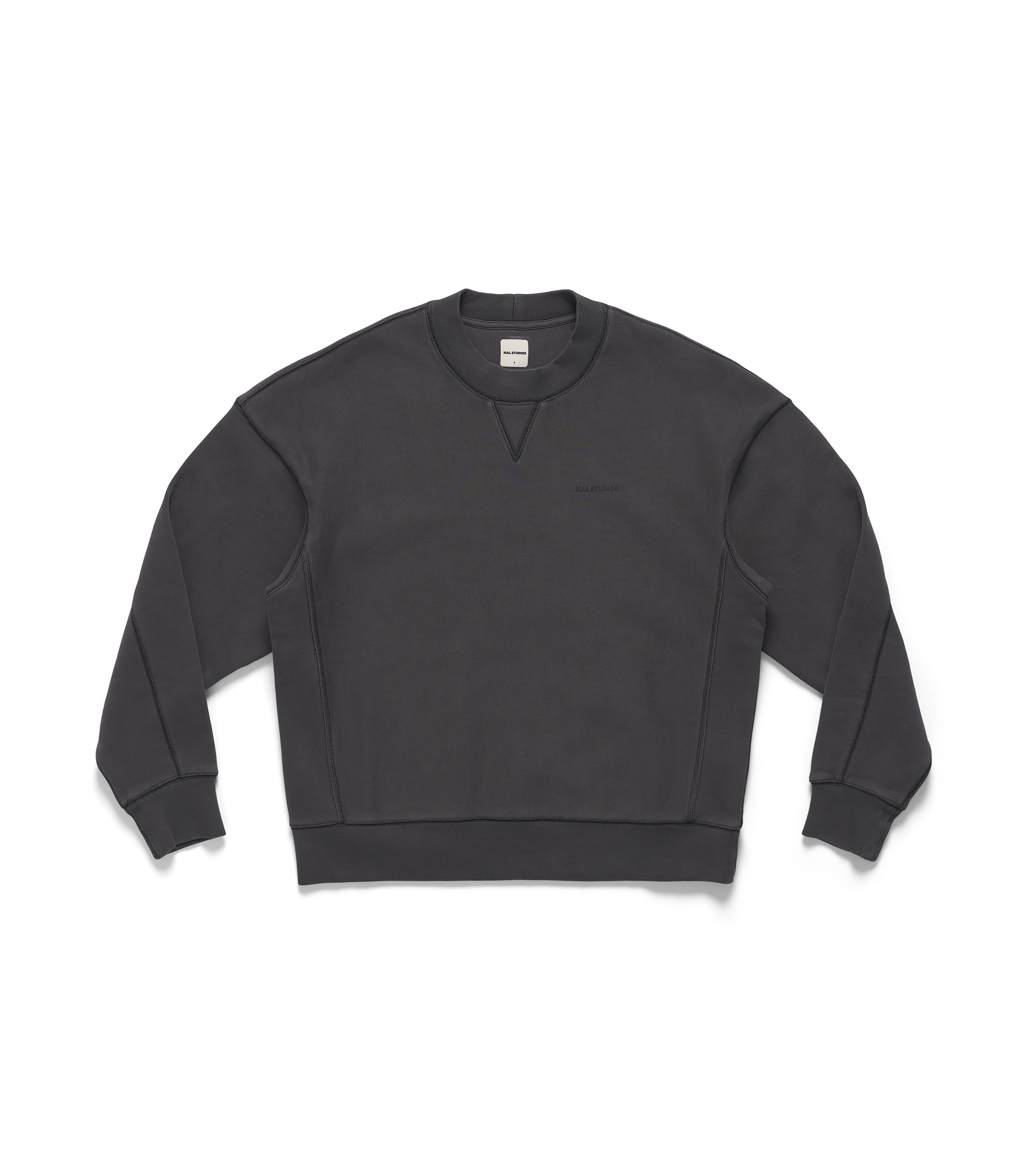 Haus Crewneck Sweatshirt - Washed Black